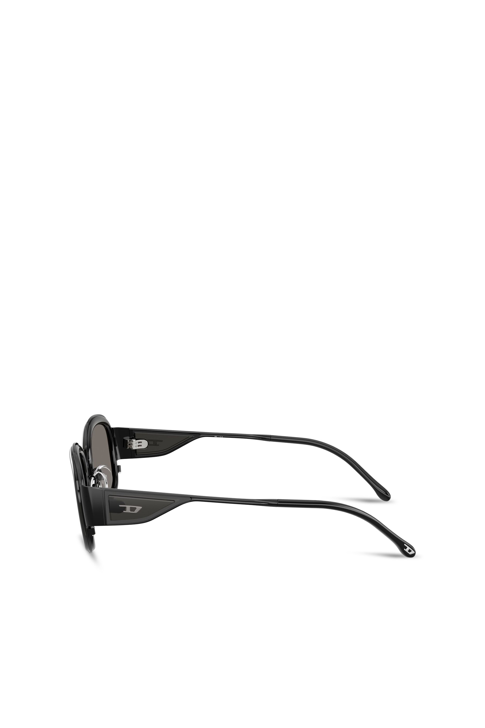 Diesel - 0DL1020, Unisex's Square sunglasses in ブラック - 2