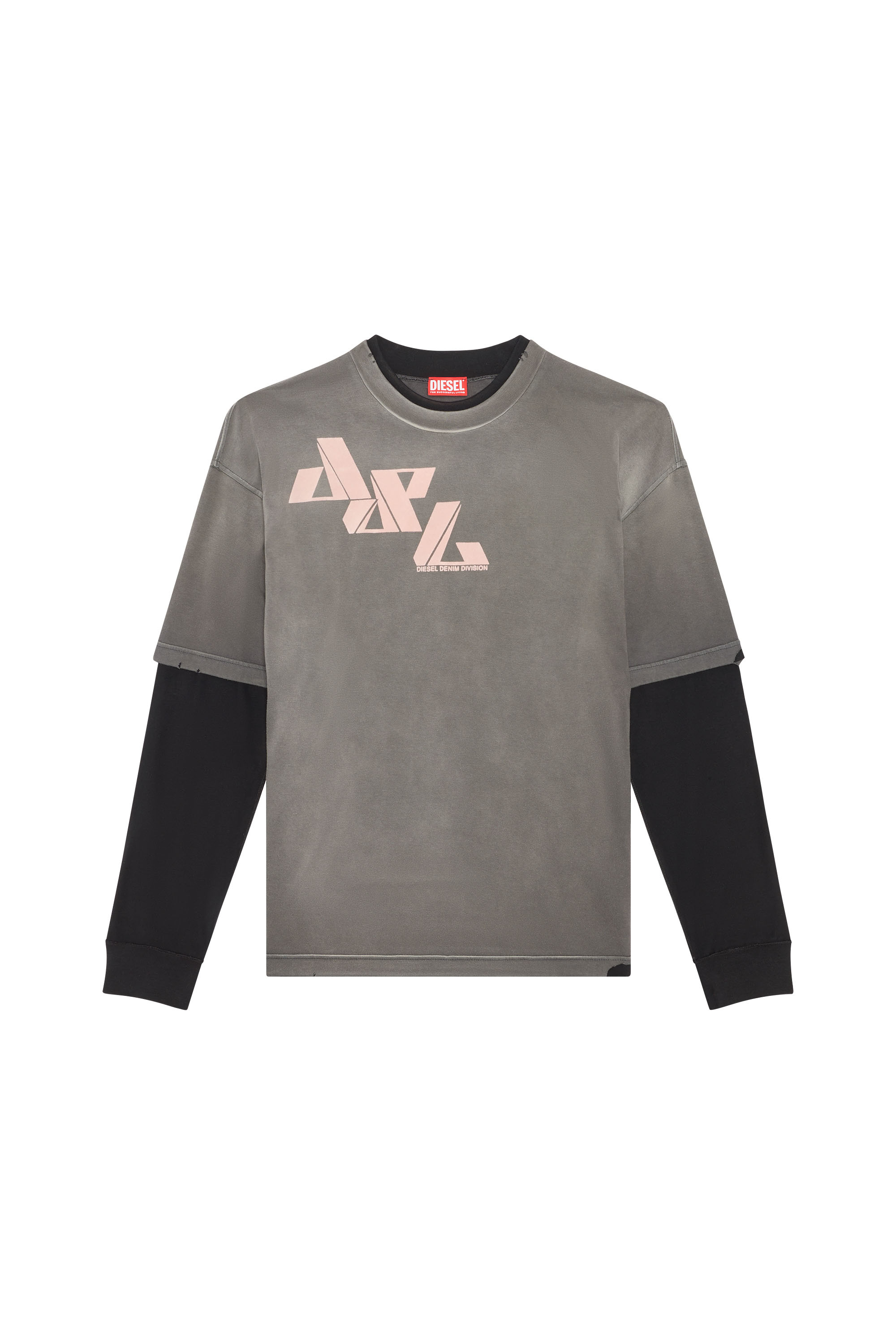 Diesel - T-WASY-LS, グレー - Image 2