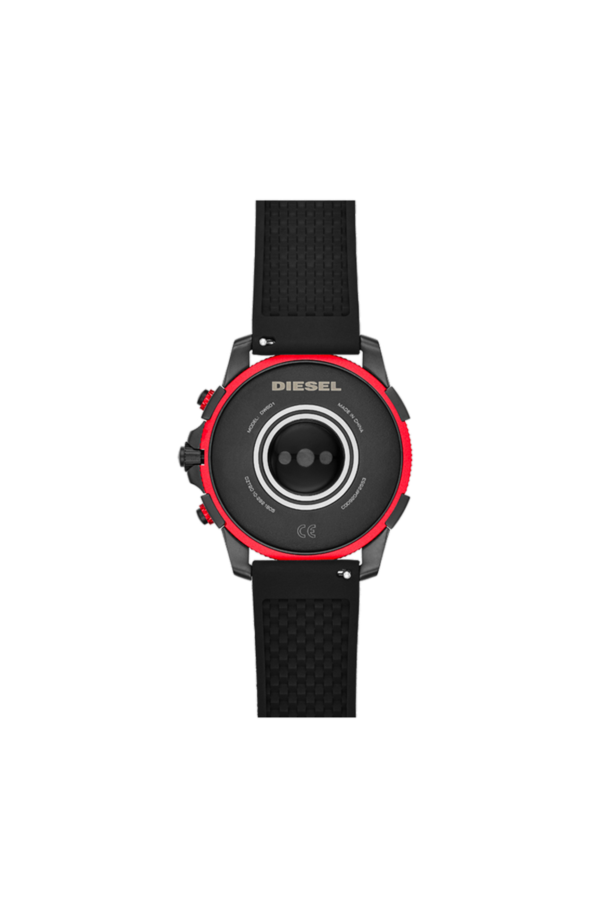 Diesel - DT2010, Male's Full Guard 2.5 smartwatch black silicone in ブラック - 2