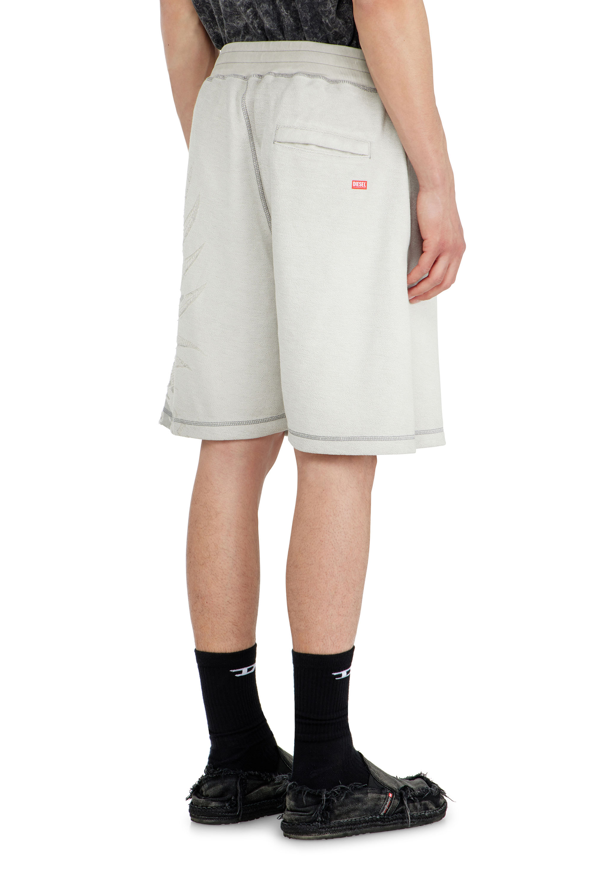 P-RAWCROW ショートパンツ｜グレー｜メンズ｜DIESEL