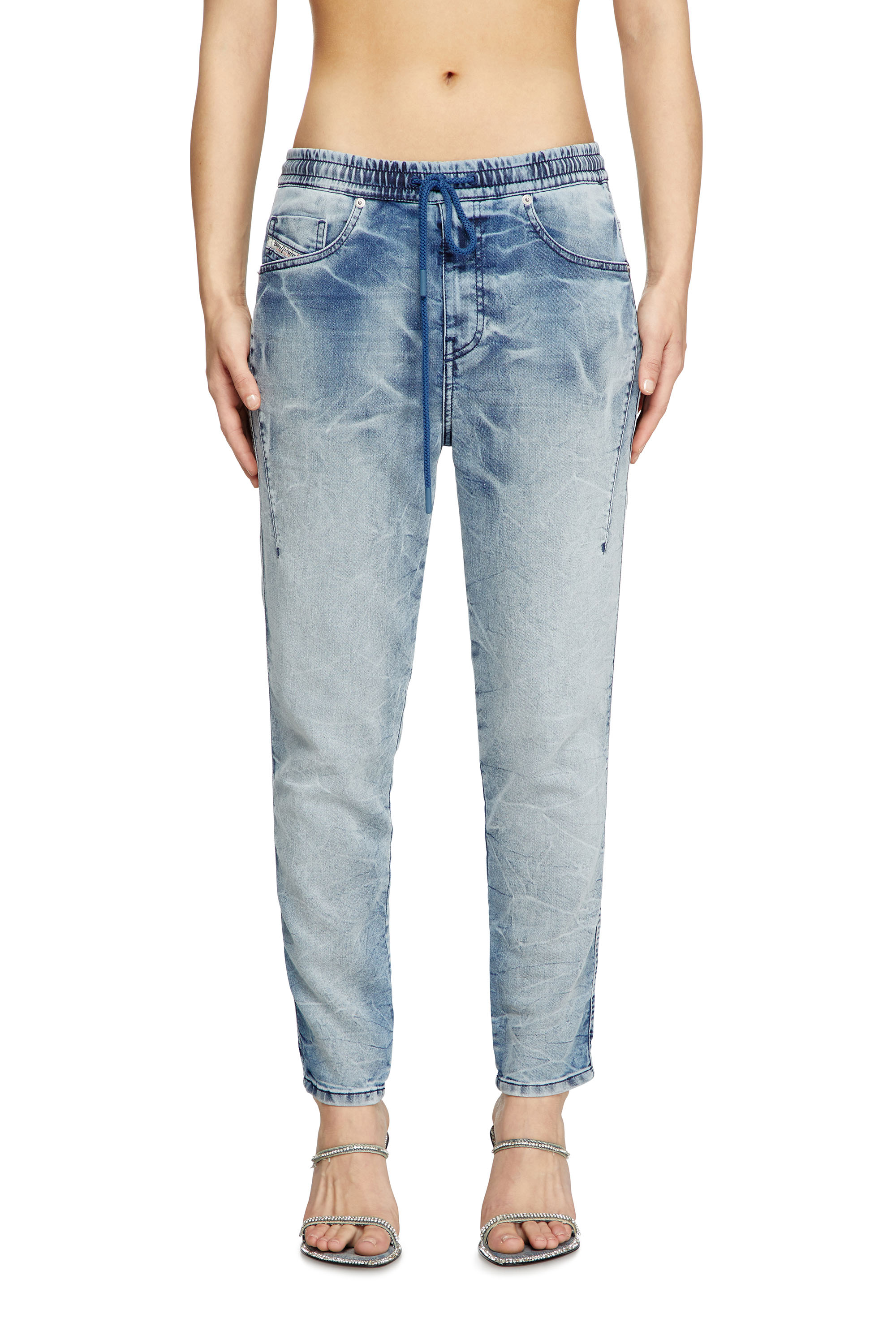 Diesel - Female's Regular 2041 D-Fayza Joggjeans® 068PK, ライトブルー - 3