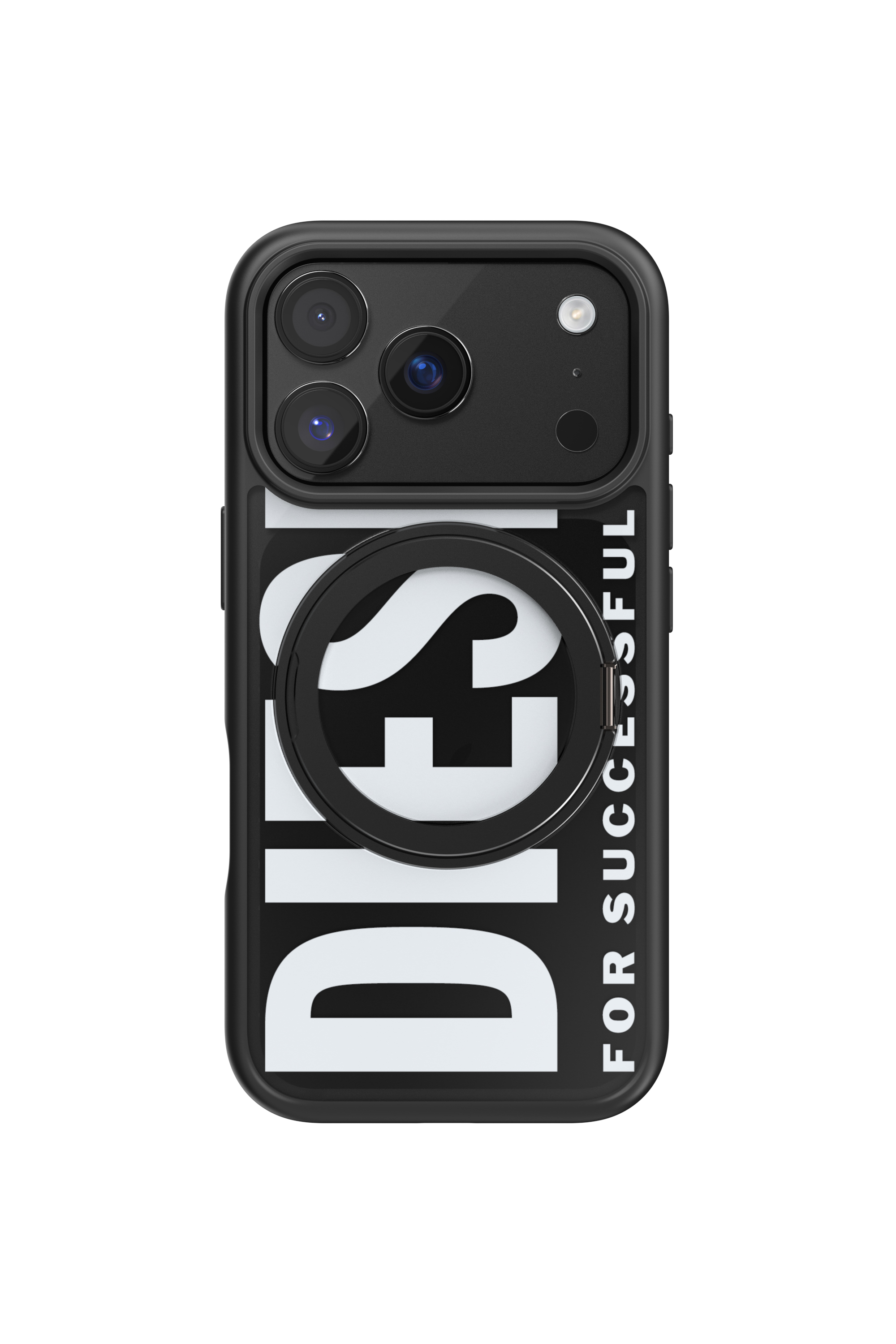 Diesel - 60405 RING STAND CASE, Unisex's IPHONE 17 PRO in ブラック - 2