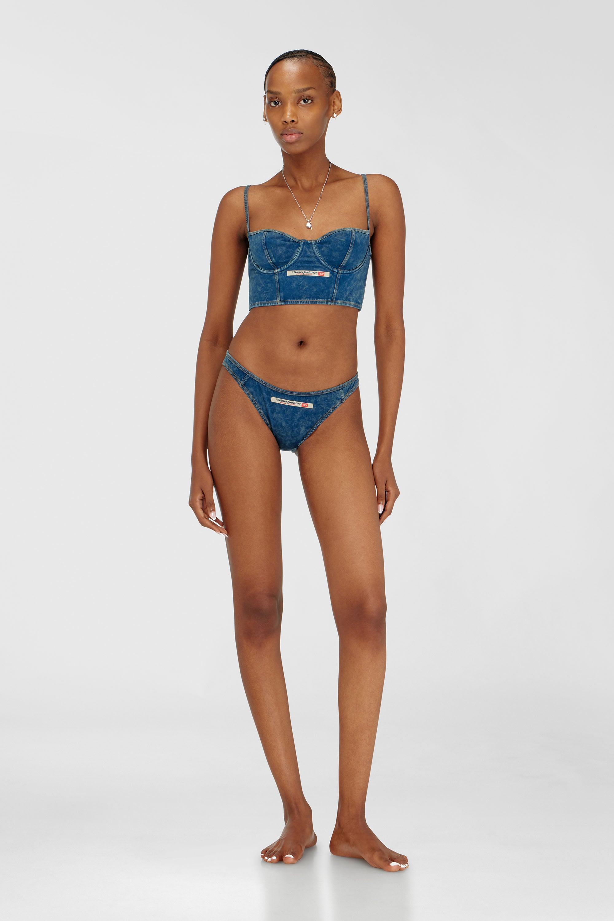 Diesel - SHEILA-DNM, Female's コルセット in ブルー - 2