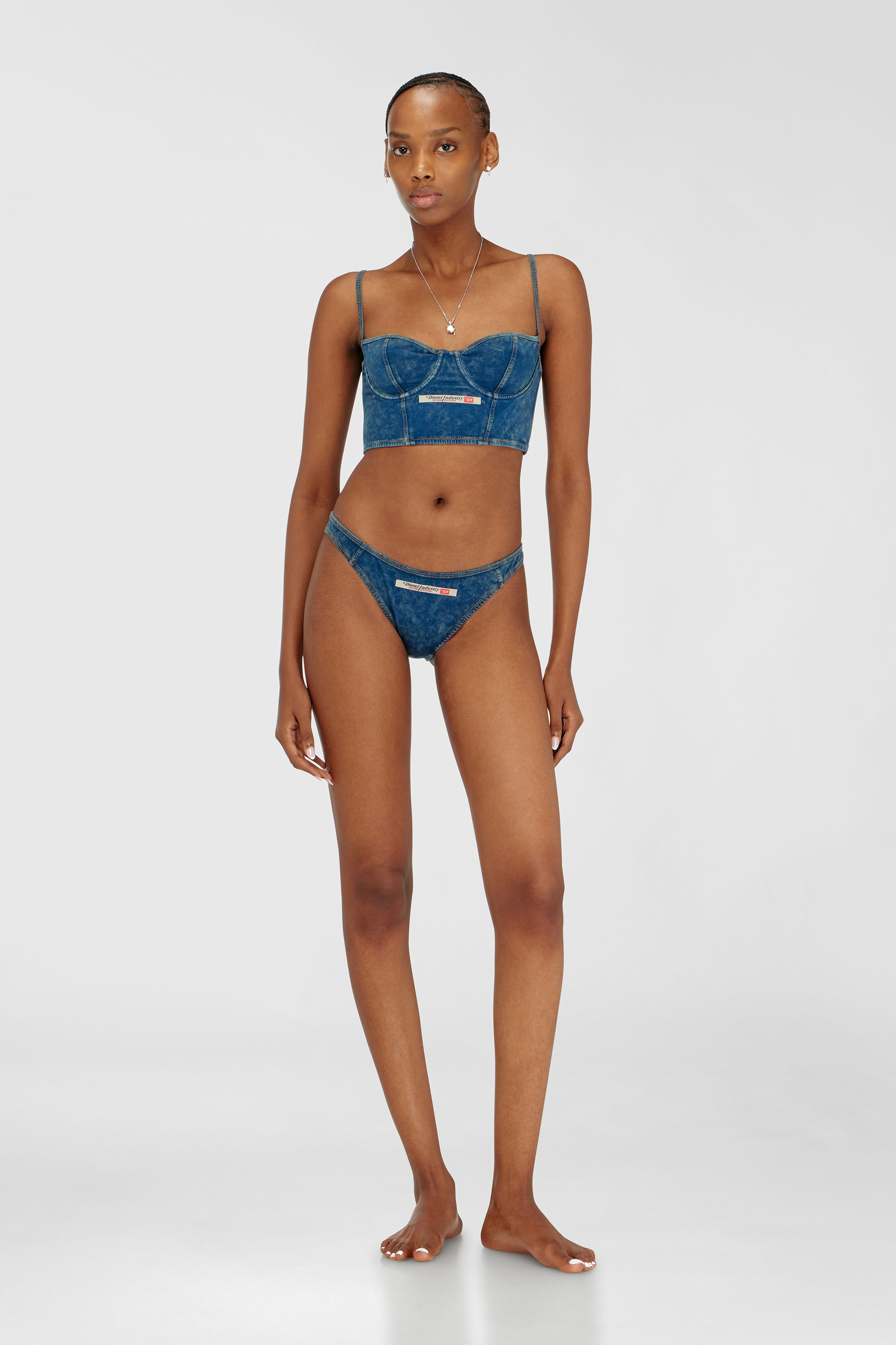 Diesel - SHEILA-DNM, Female's コルセット in ブルー - 1
