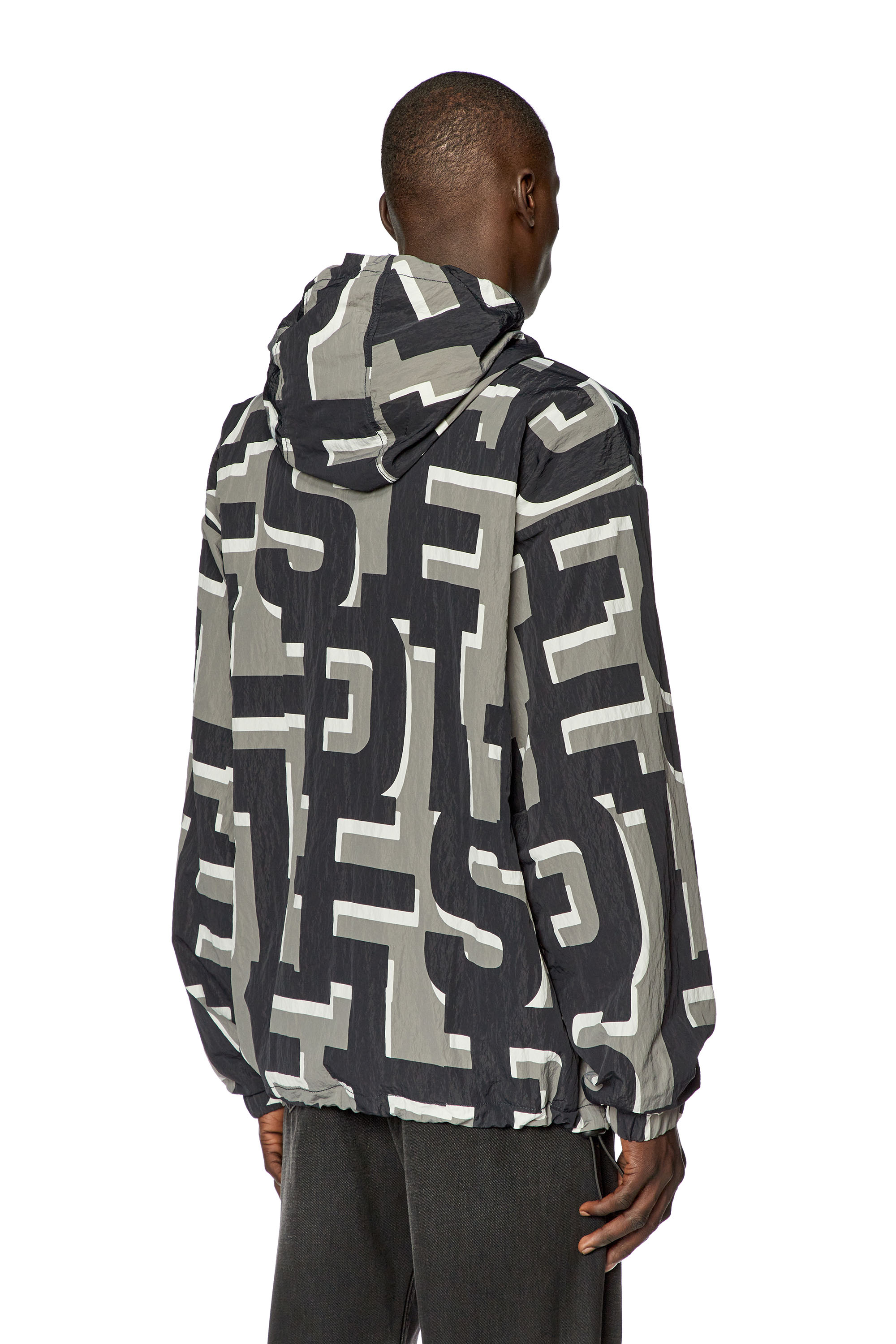 Diesel - J-JASS-MON-PRINT, グレー/ブラック - Image 2