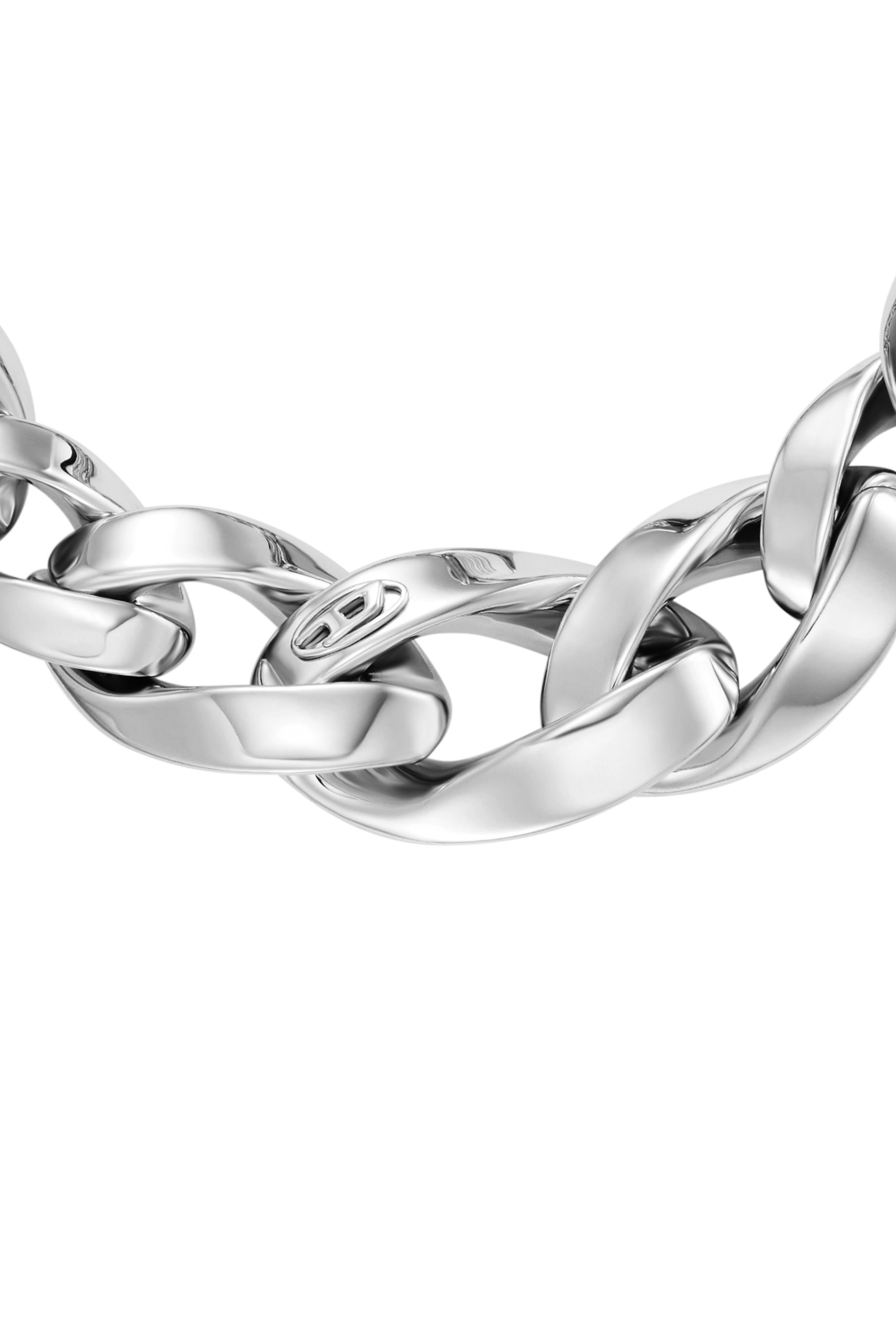 Diesel - DX1721040, Unisex's Stainless Steel Chain Bracelet in シルバー - 3