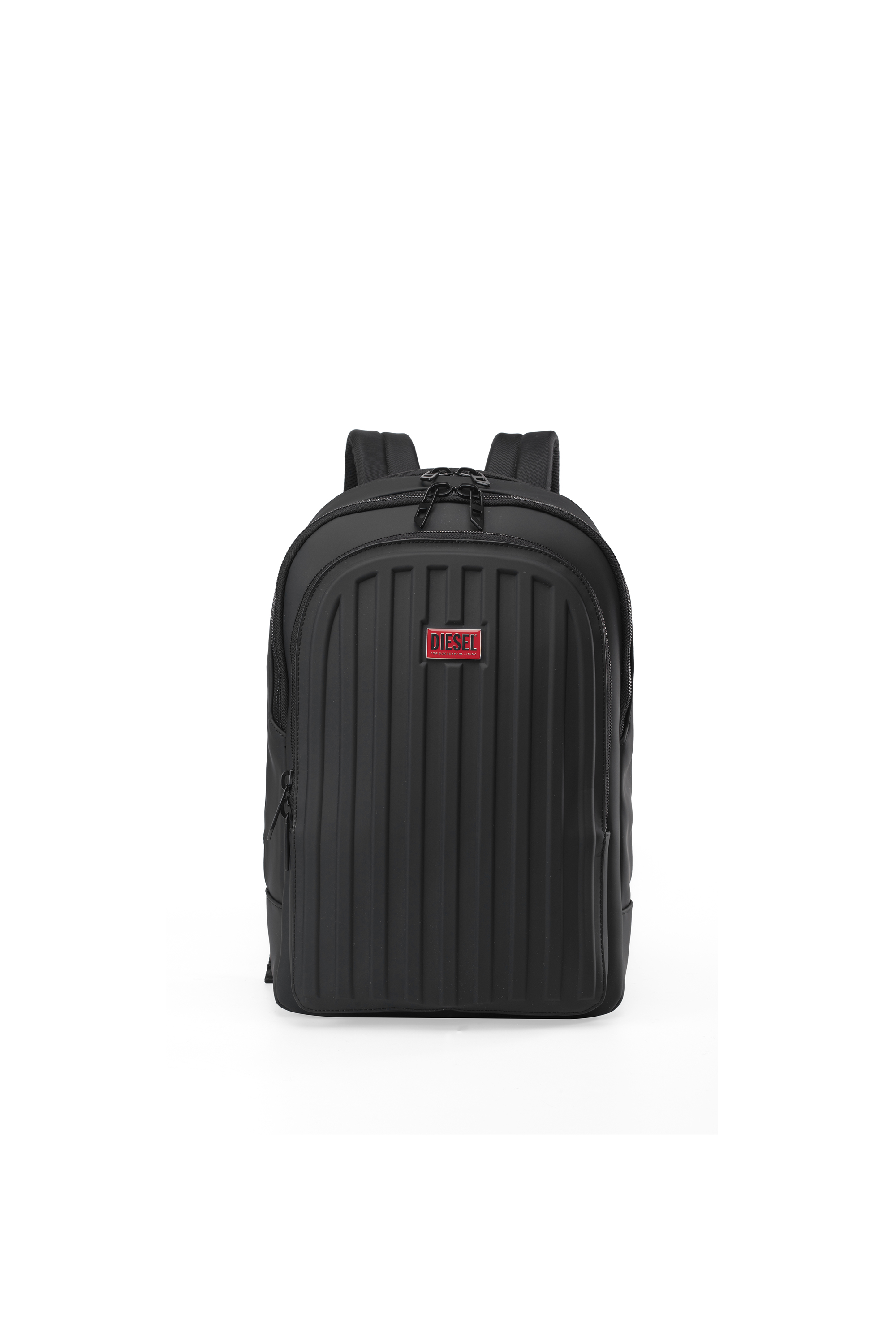 Diesel - DIESEL ALUMINUM BACKPACK DSB003, Unisex's Functional business backpack in ブラック - 1