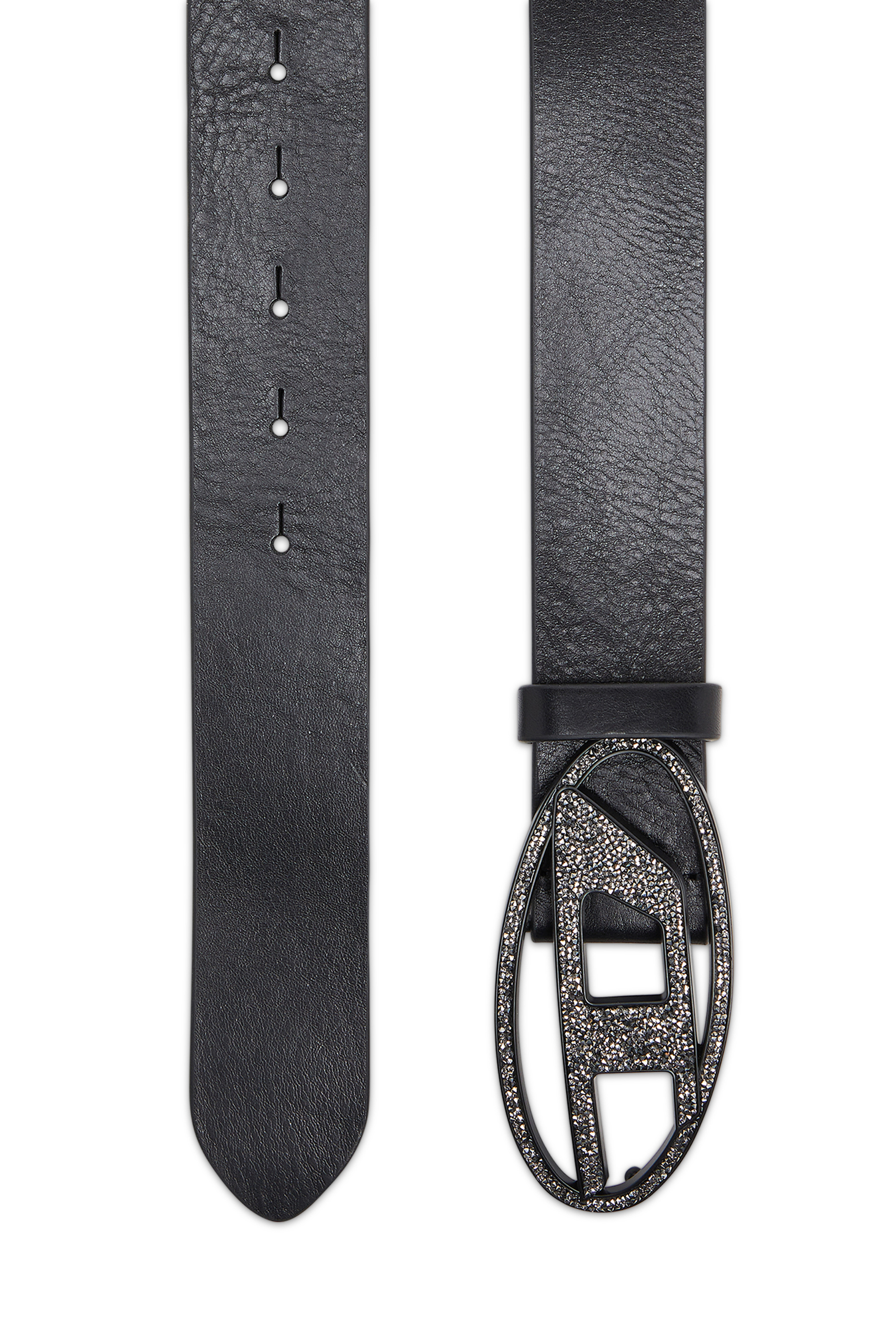 Diesel - B-1DR LTH CRISTAL ROCK, Female's レザーベルト in ブラック - 2