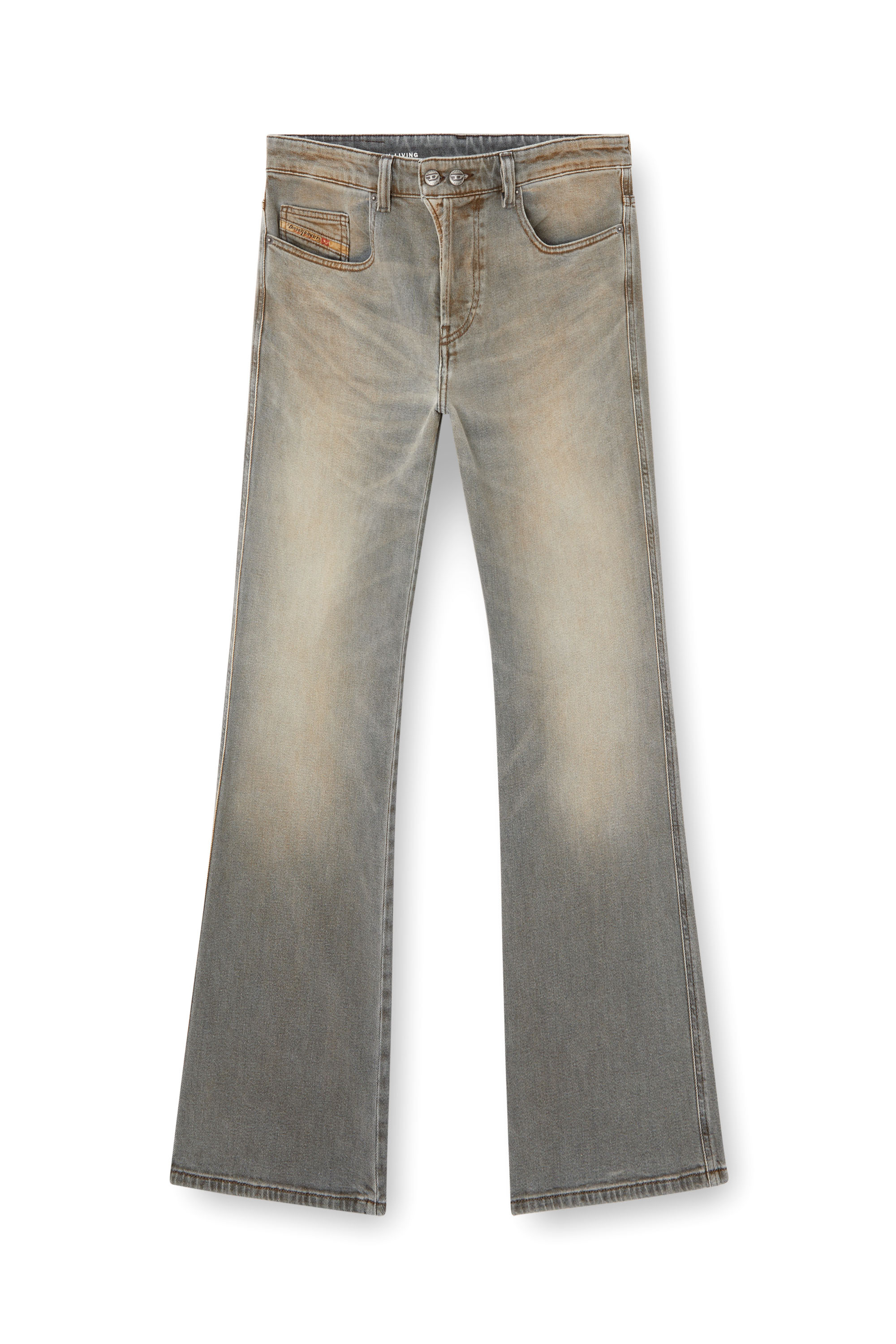 Diesel - Male's Bootcut Jeans 1998 D-Buck 09L37, ライトグレー - 2