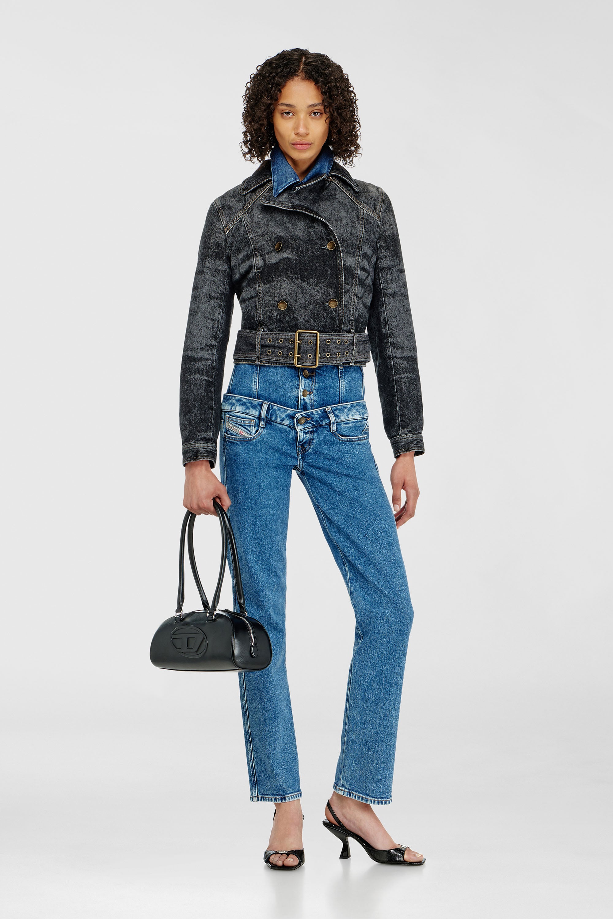 Diesel - DE-LEGEND-S, Female's デニムジャケット in ブラック - 2
