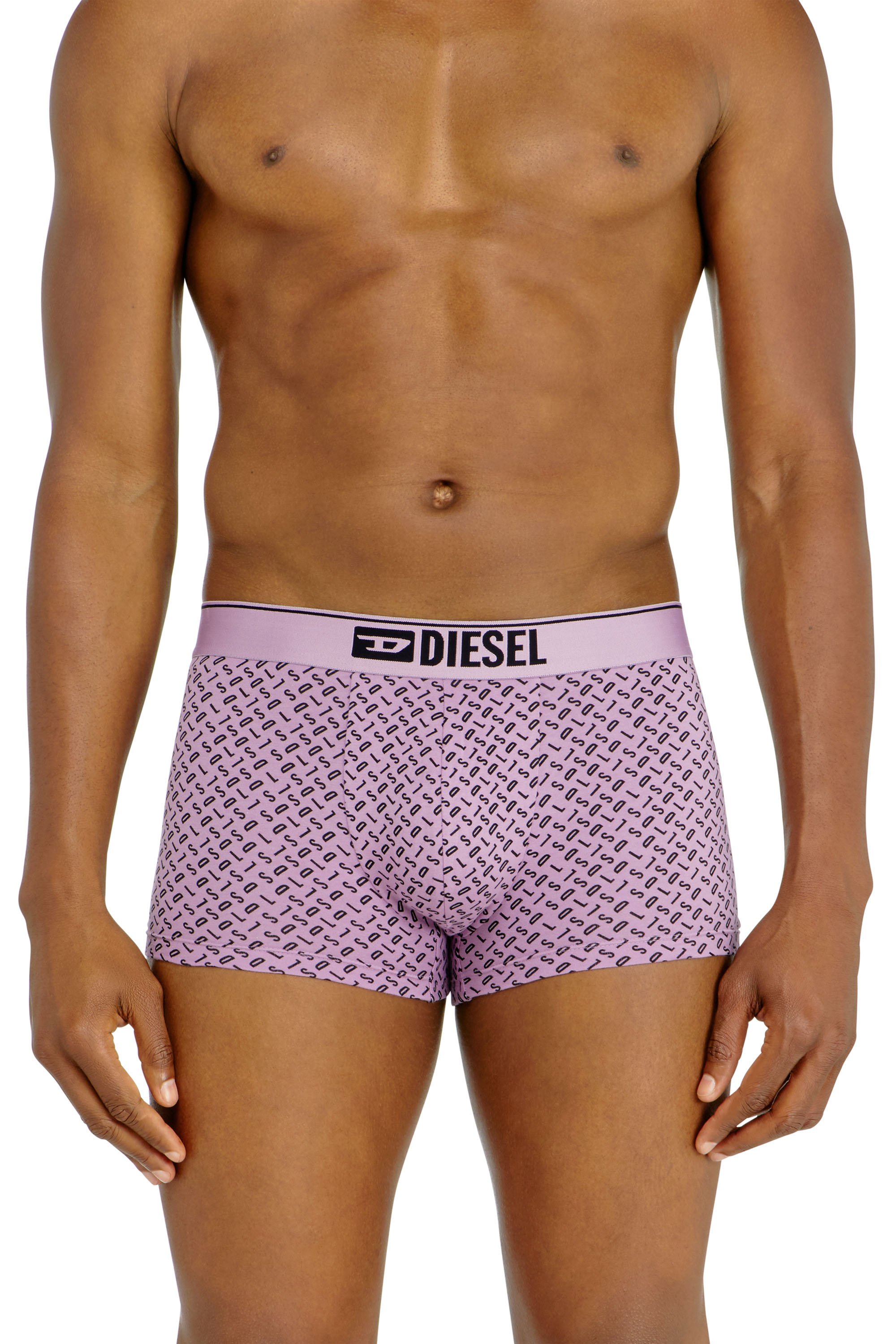 Diesel - DAMIEN-D-BOX-3PACK, Male's ボクサーパンツ 3枚パック in ライラック - 1