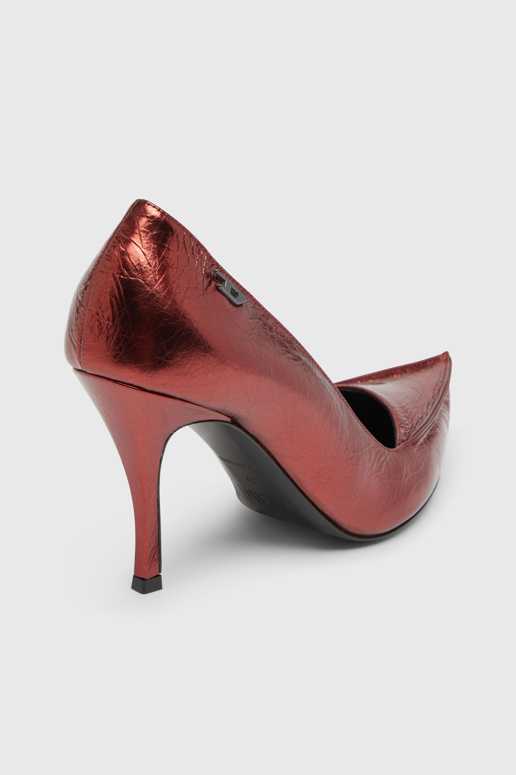 Diesel - D-LUCETTE-90-PUMP D, Female's D-Lucette-Pumps in mirror leather in null - 4