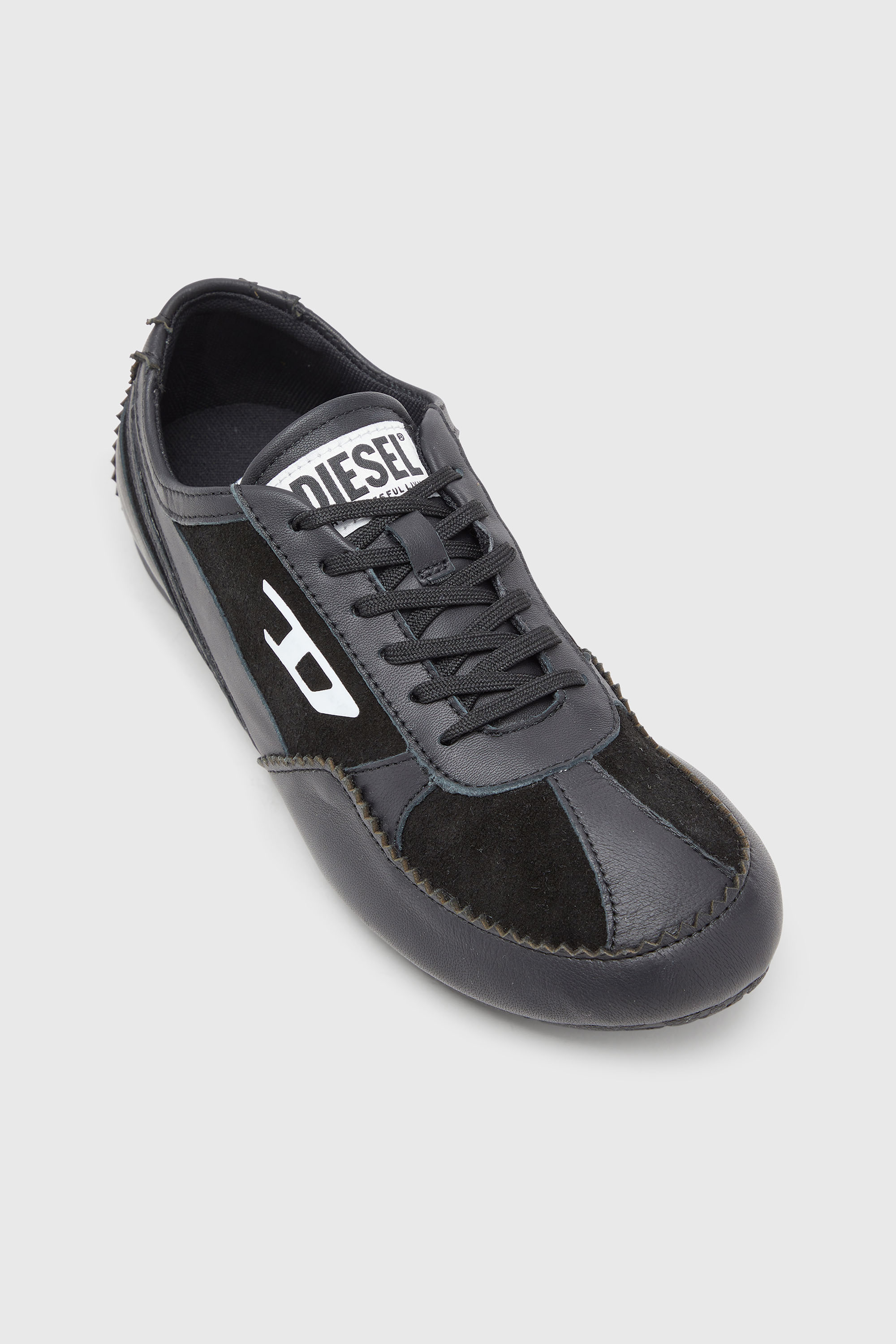 Diesel - D-MILE LOW W, Female's ローカットスニーカー in ブラック - 7