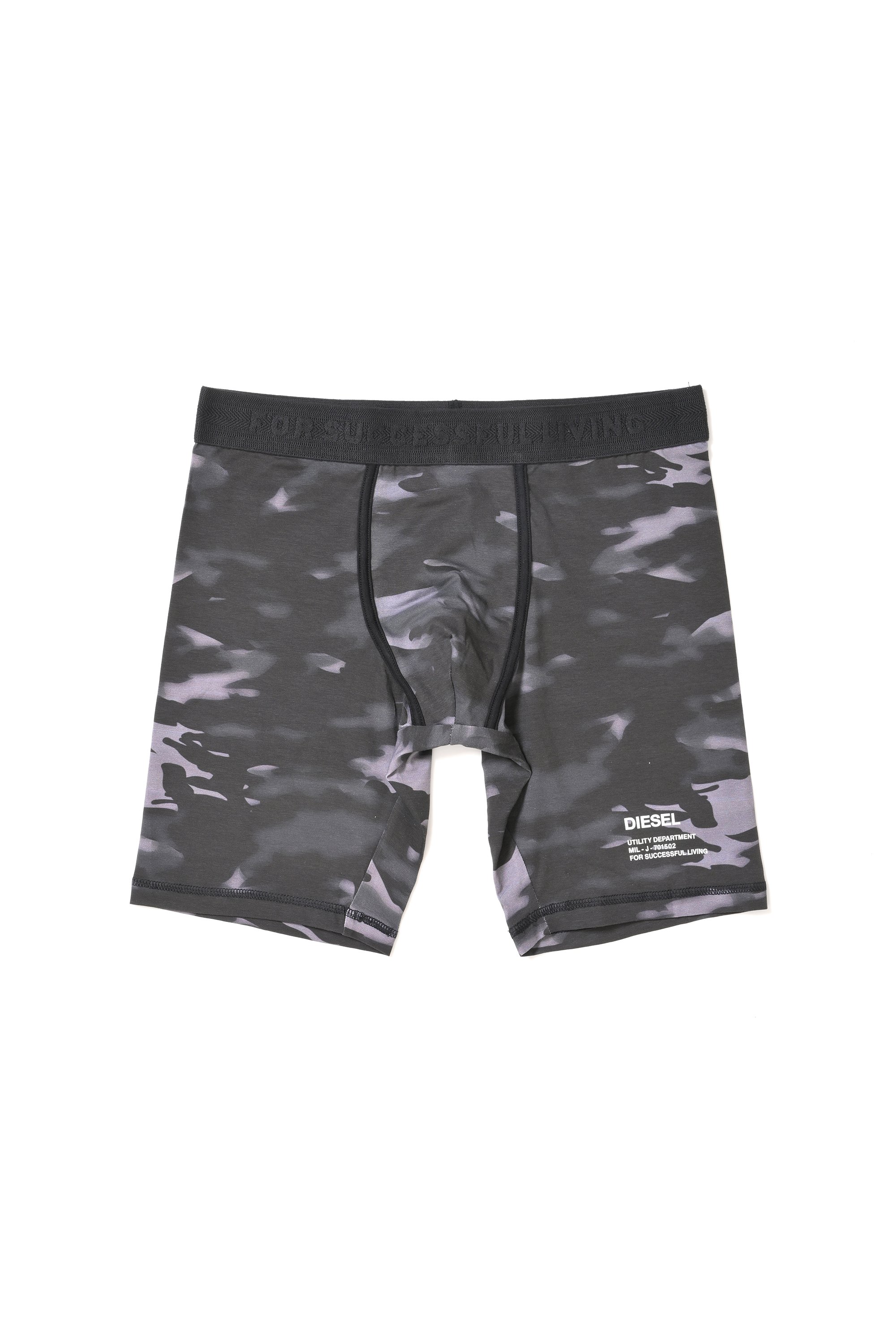 Diesel - LONG BOXER UNDERWEAR, Male's LONG BOXER UNDERWEAR in ブラック - 1