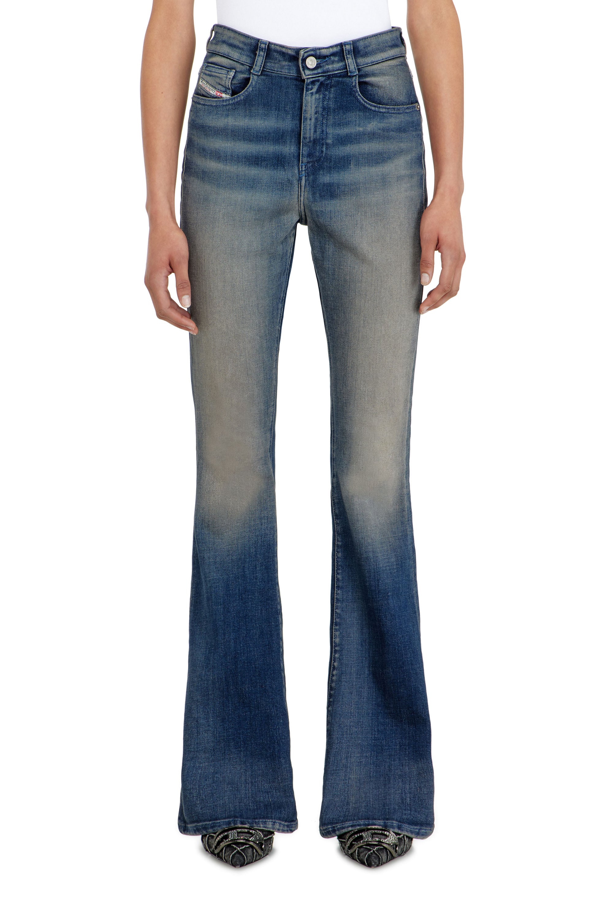 Diesel - Female's Bootcut Jeans 1973 D-Partt 09P67, ダークブルー - 4