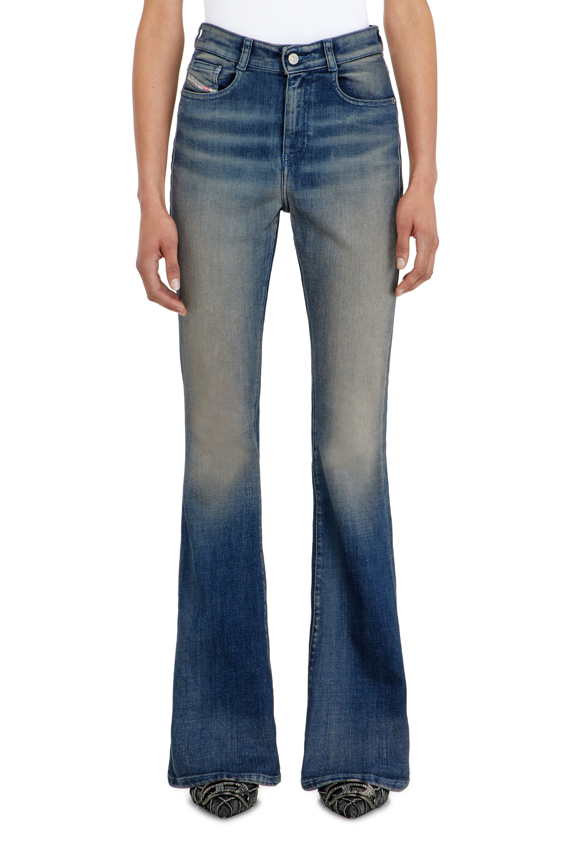 Diesel - Female's Bootcut Jeans 1973 D-Partt 09P67, ダークブルー - 4