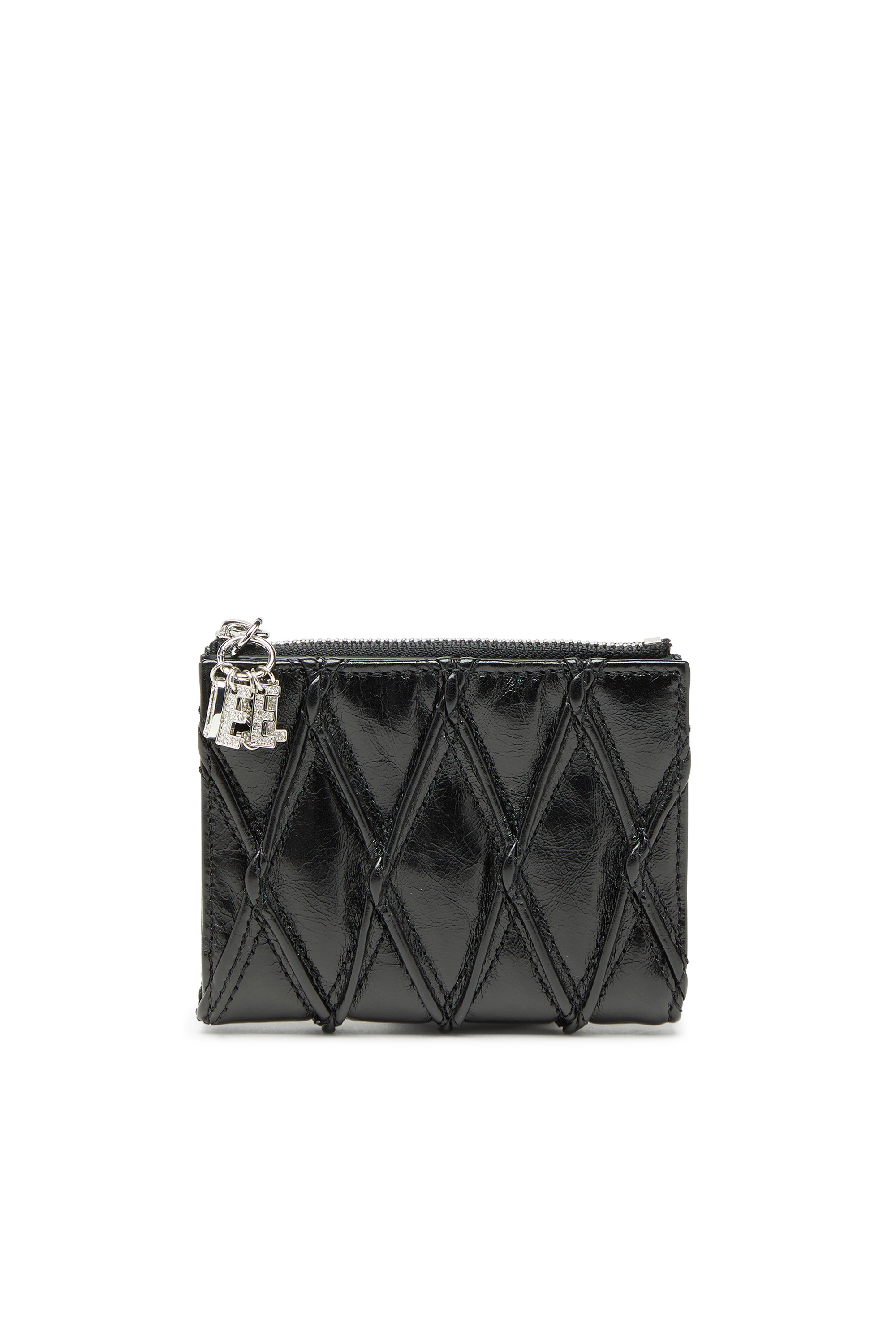 Diesel - D-CHARMS BI FOLD ZIP II, Female's 二つ折りウォレット in ブラック - 1
