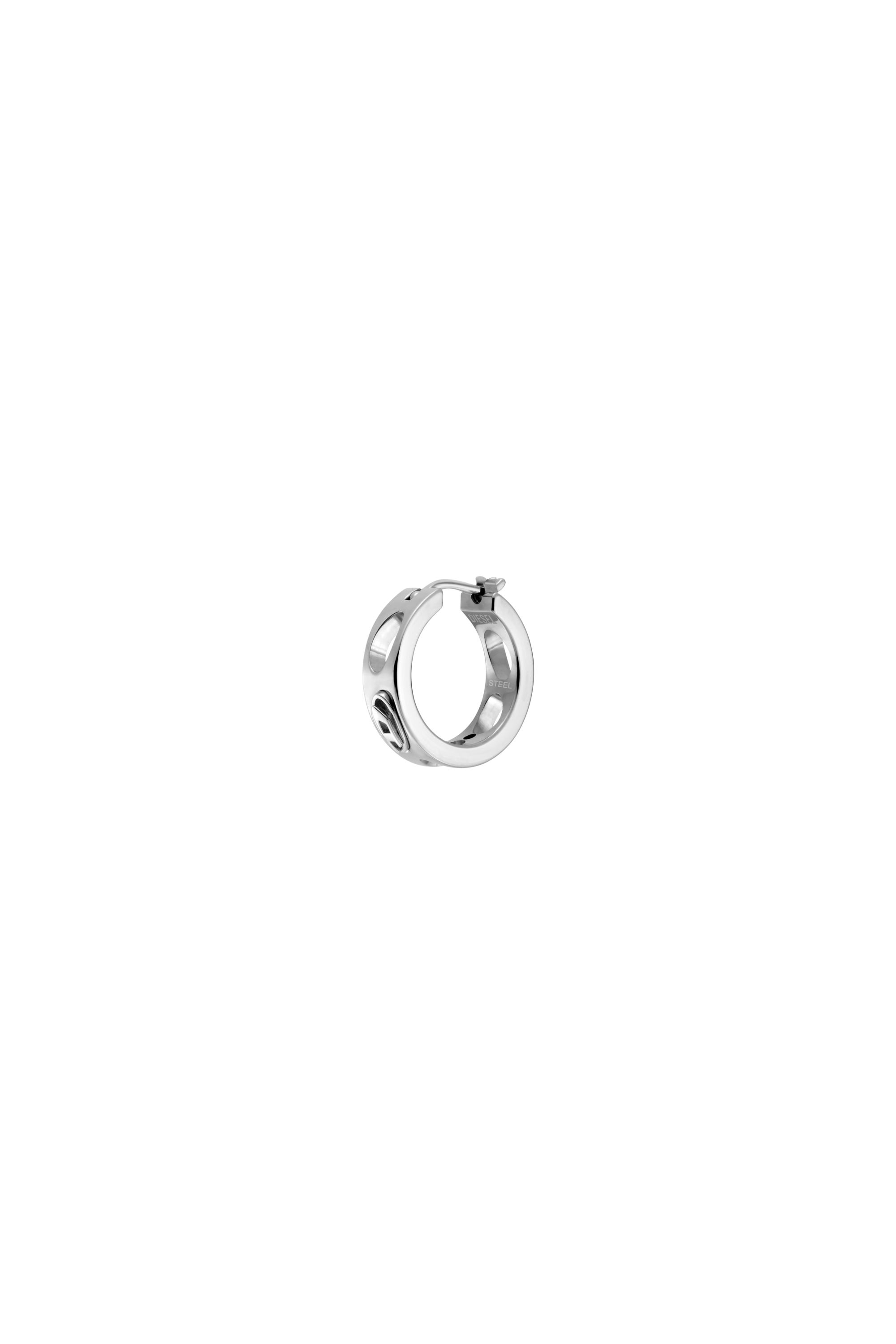 Diesel - DX166440 JEWELLERY, Unisex's Stainless Steel Hoop Earring in シルバー - 1