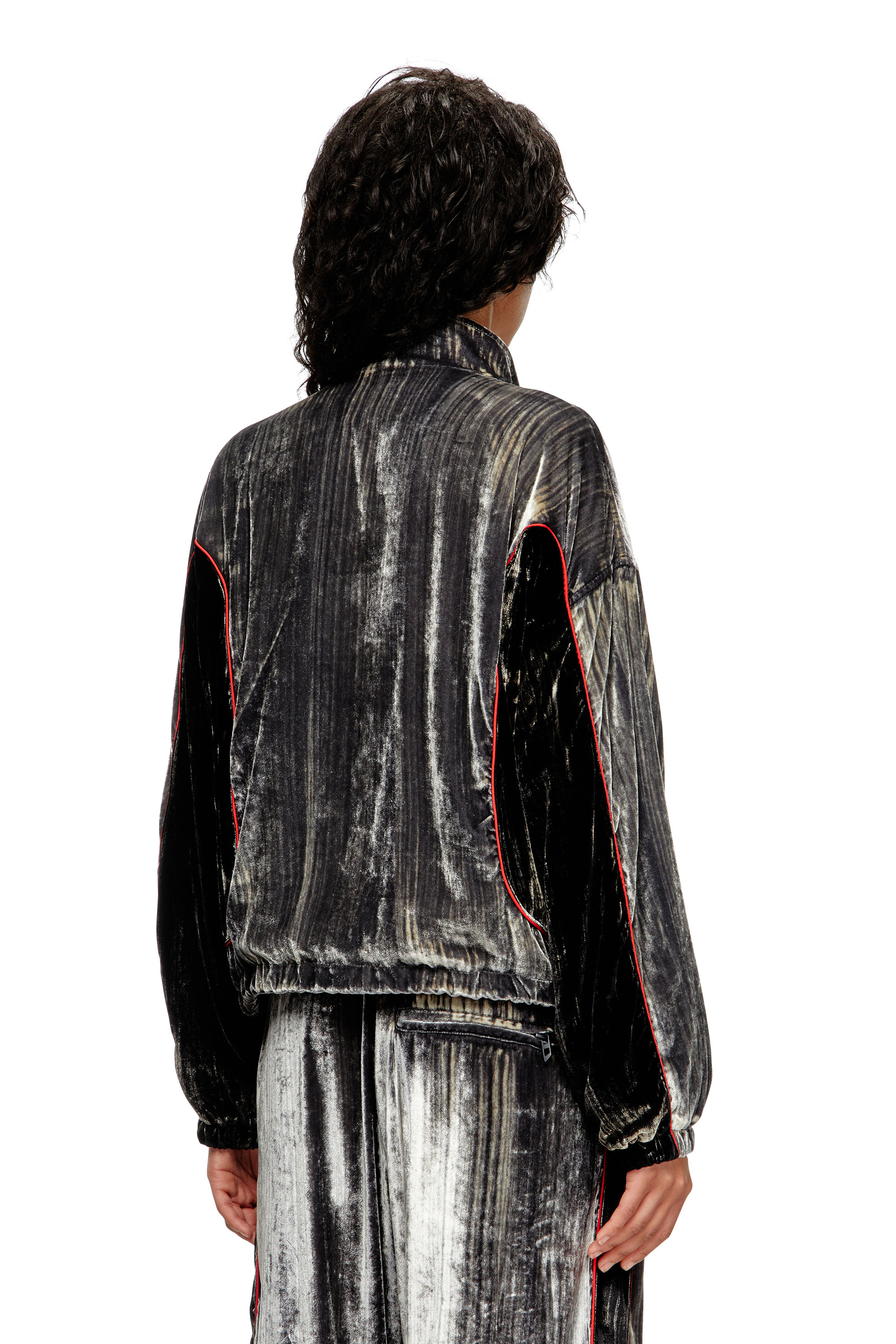Diesel - G-RIFFIN, Female's ブルゾン in ダークグレー - 4