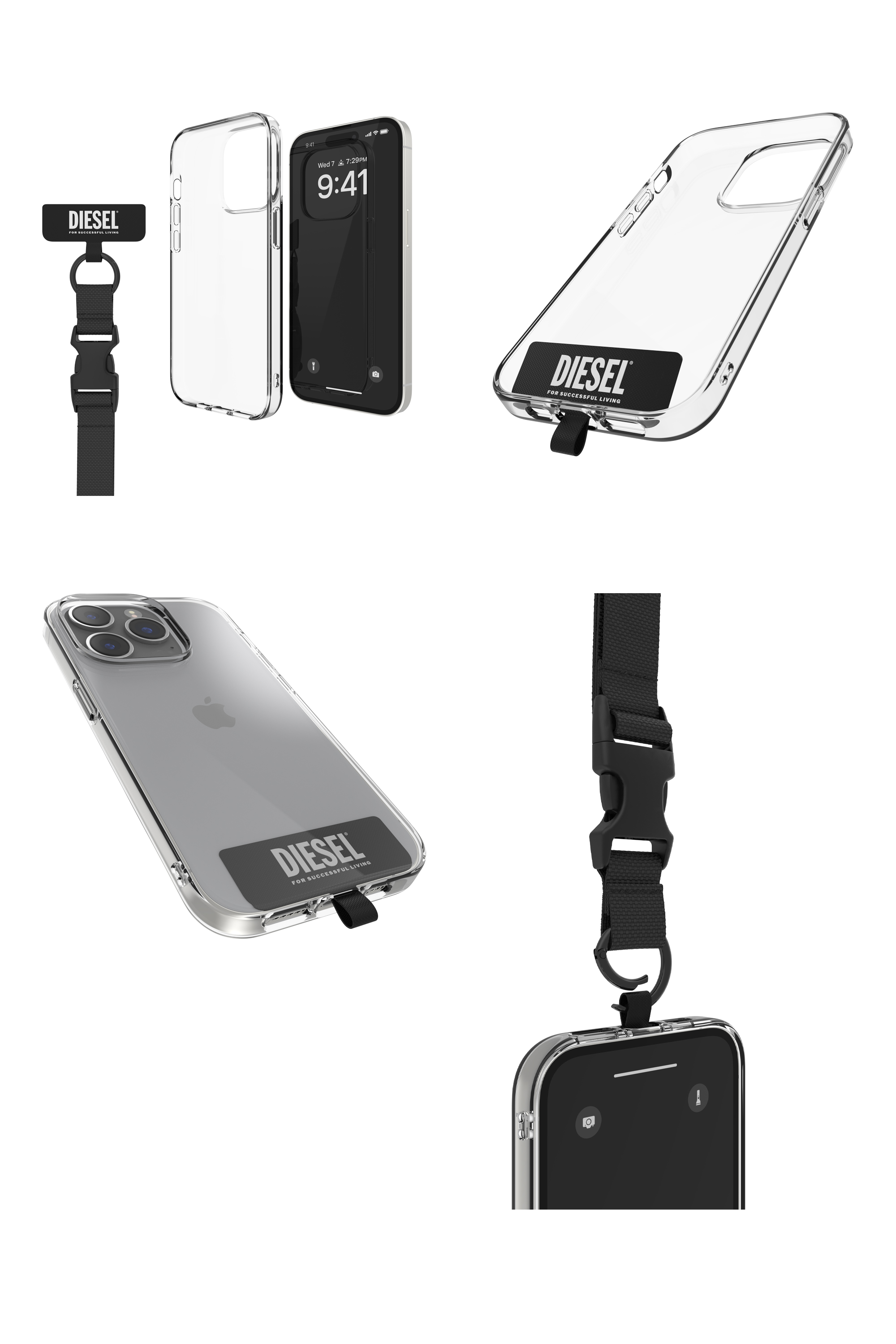 Diesel - 52944 UNIVERSAL NECKLACE, Unisex's UNIVERSAL in ブラック - 2