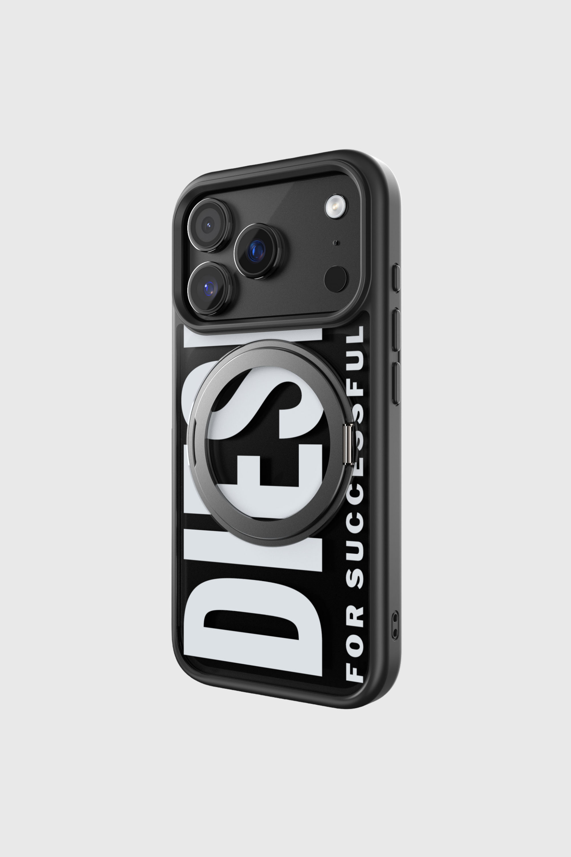 Diesel - 60405 RING STAND CASE RING STAND, Unisex's IPHONE 17 PRO in ブラック - 3