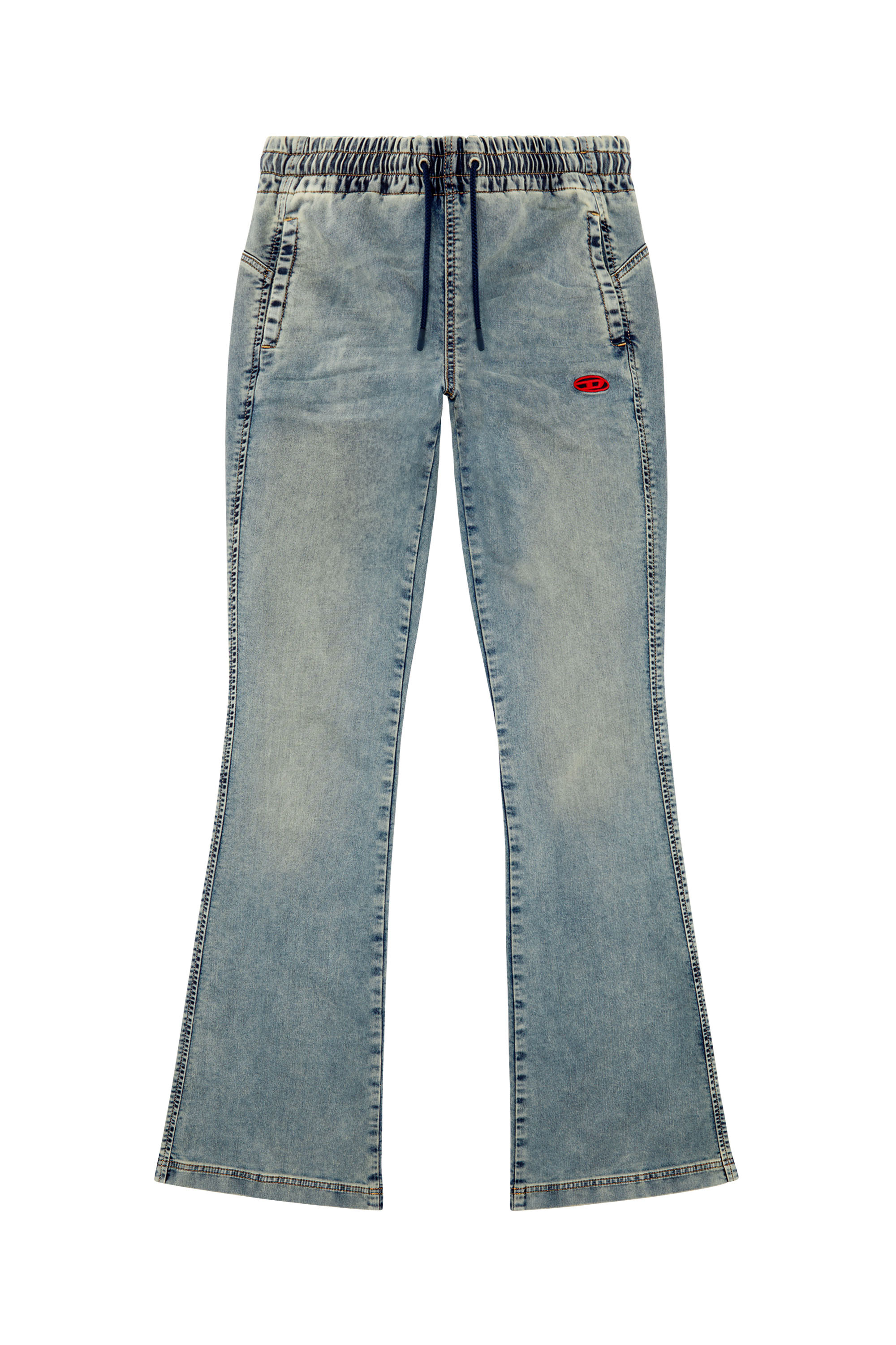 Diesel - Bootcut and Flare 2069 D-Ebbey Joggjeans® 068JW, ミディアムブルー - Image 1