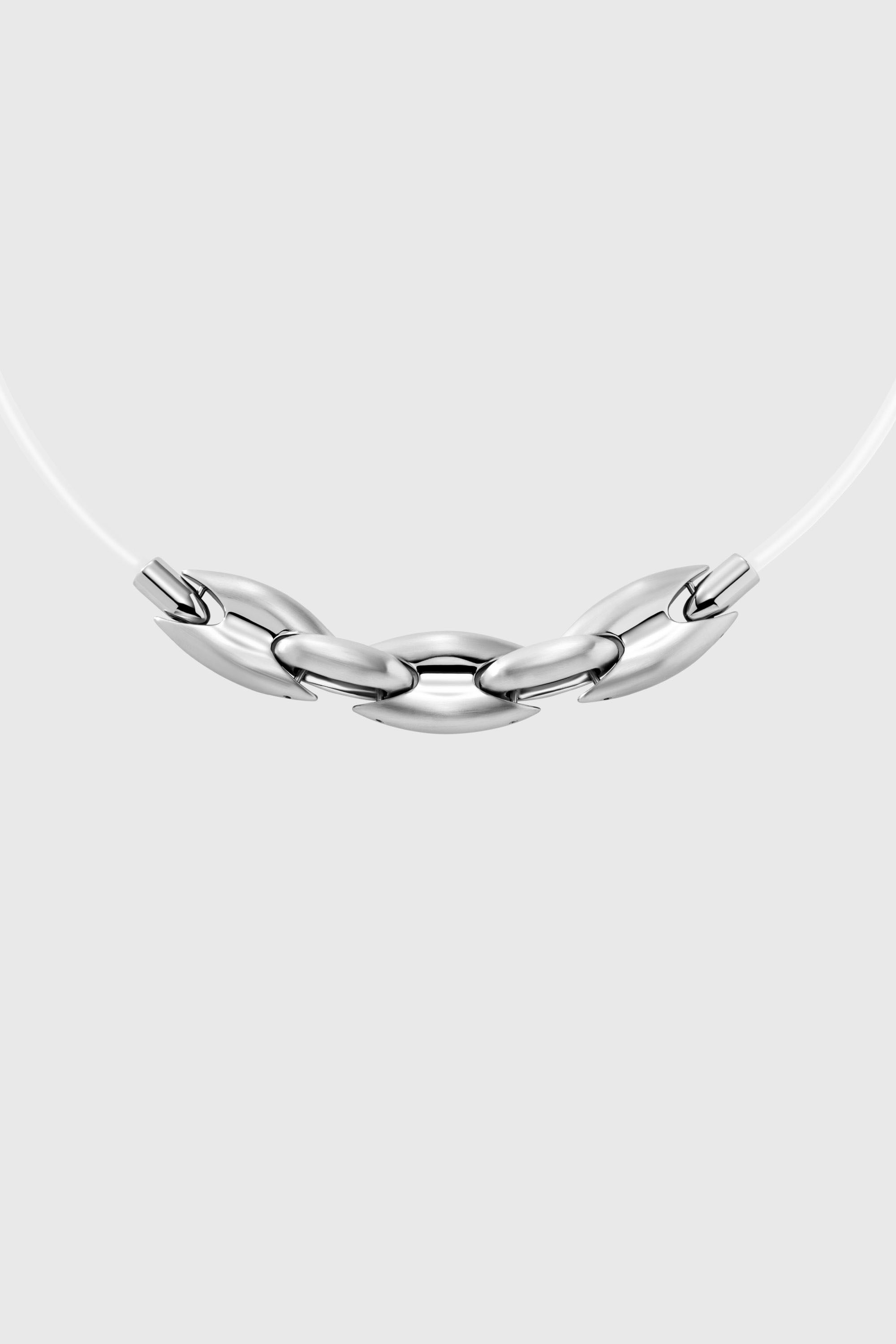 Diesel - DX1615040, Unisex's ネックレス in シルバー - 1