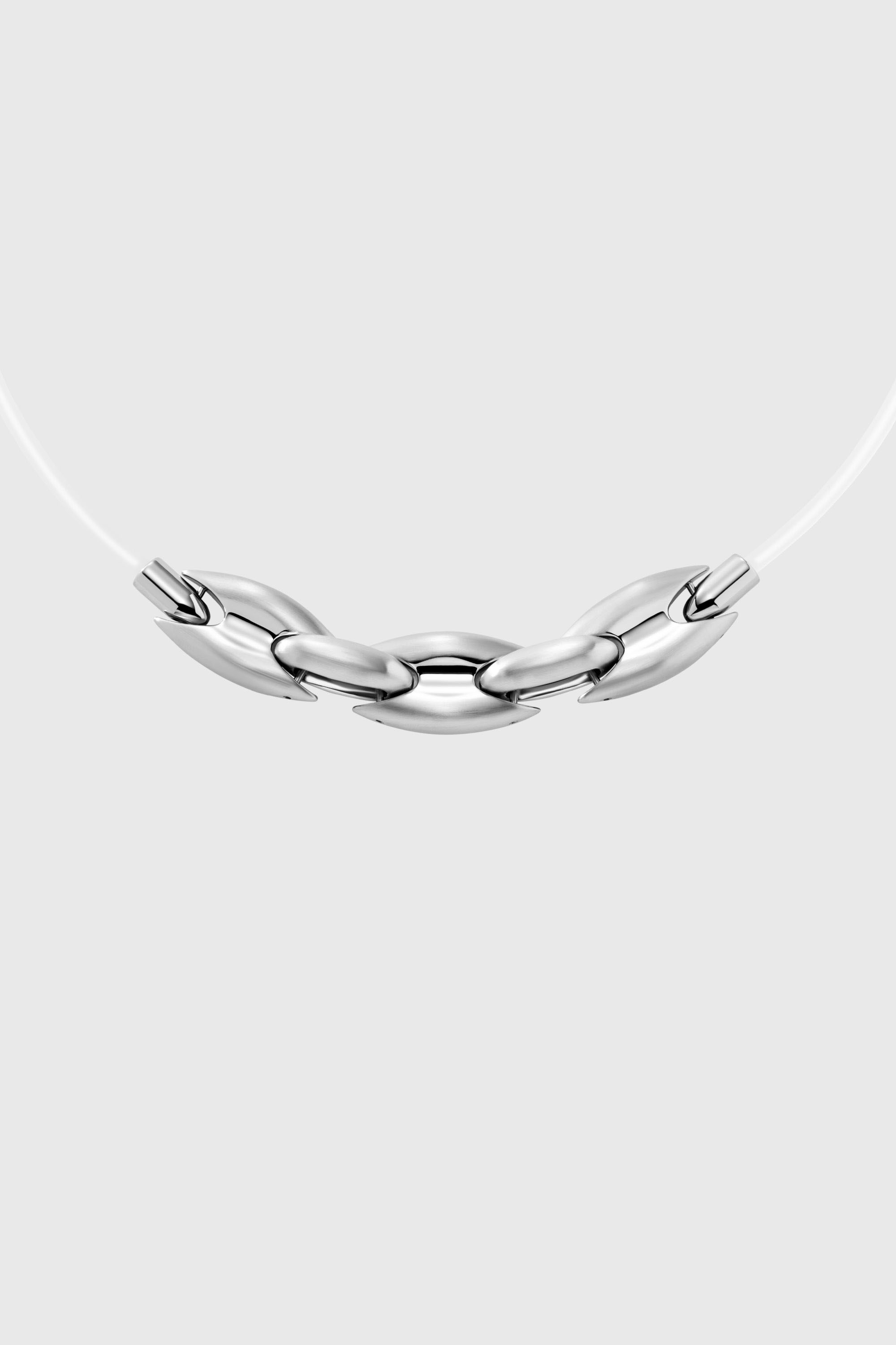 Diesel - DX1615040, Unisex's ネックレス in シルバー - 1