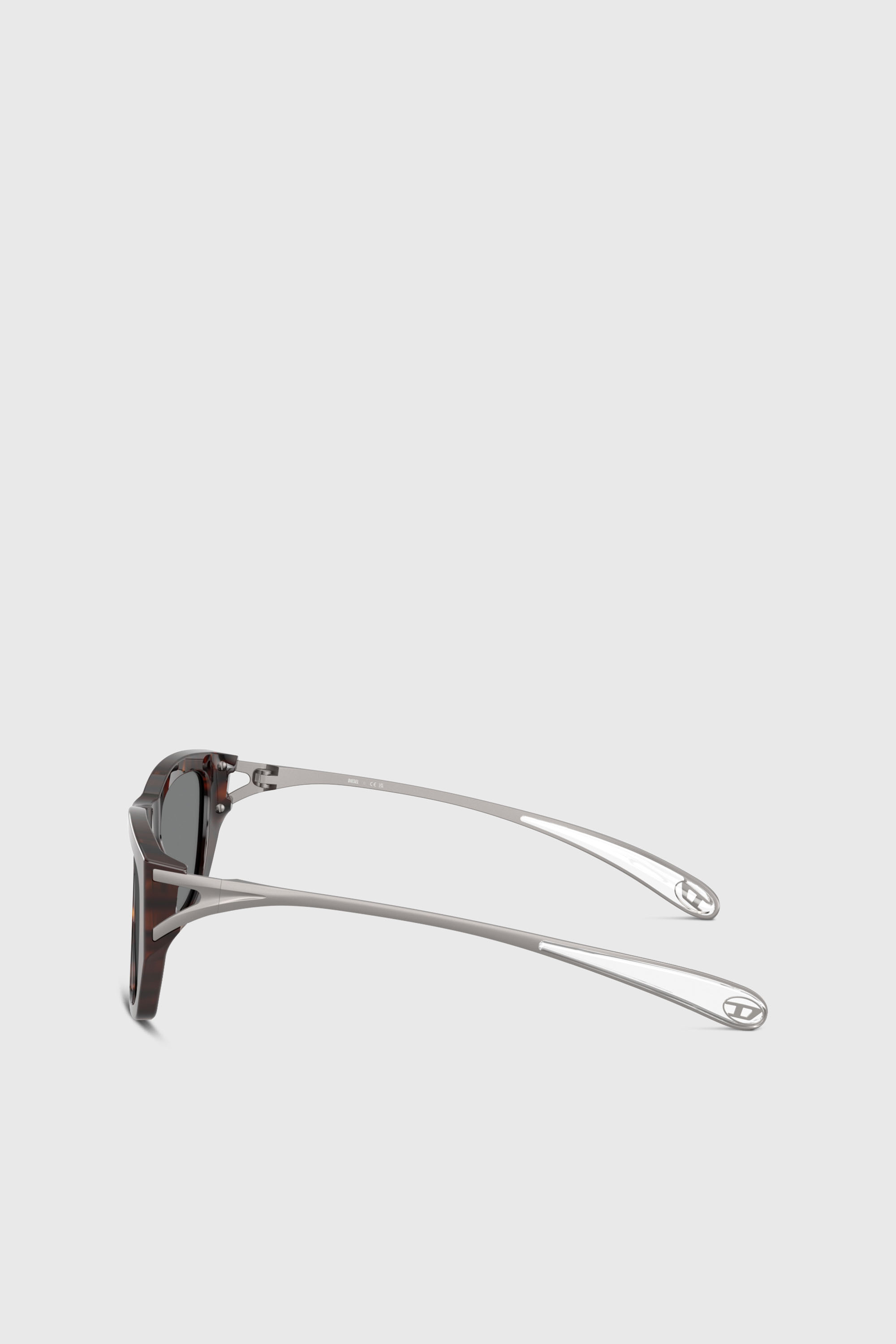 Diesel - 0DL2006, Unisex's Square sunglasses in ブラウン - 2