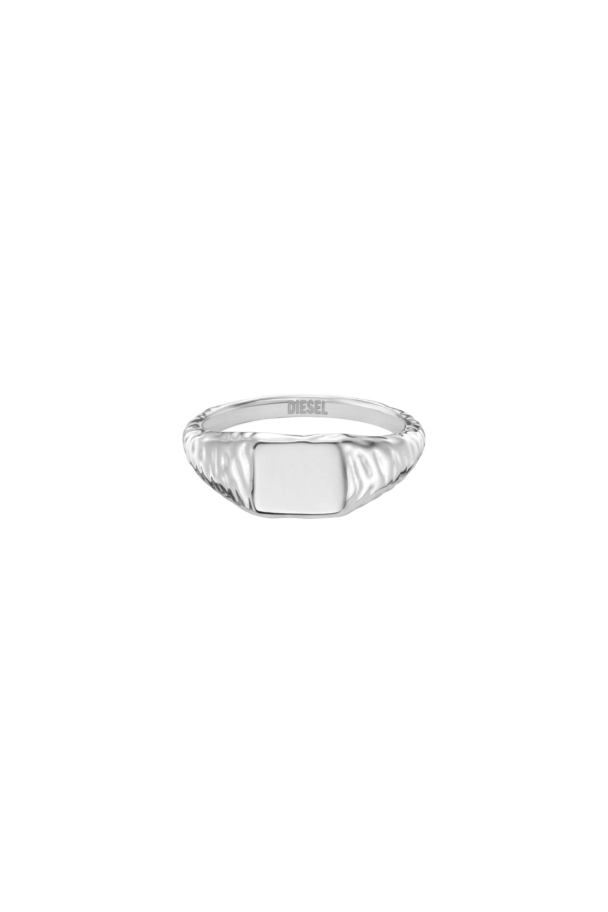 Diesel - DX1731040, Unisex's リング in シルバー - 2