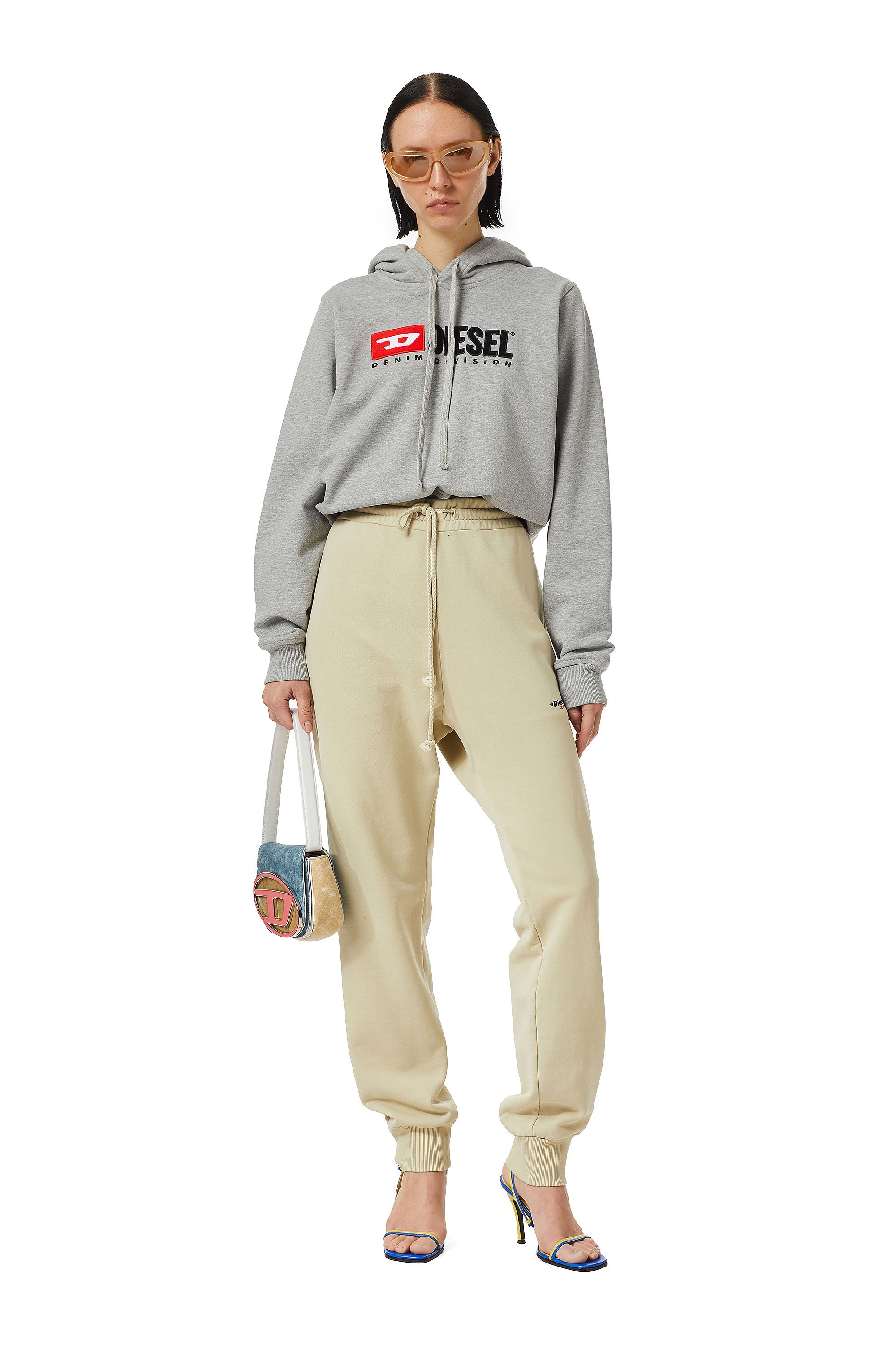 Diesel - F-REGGY-HOOD-DIV, Female's スウェット パーカー in グレー - 1