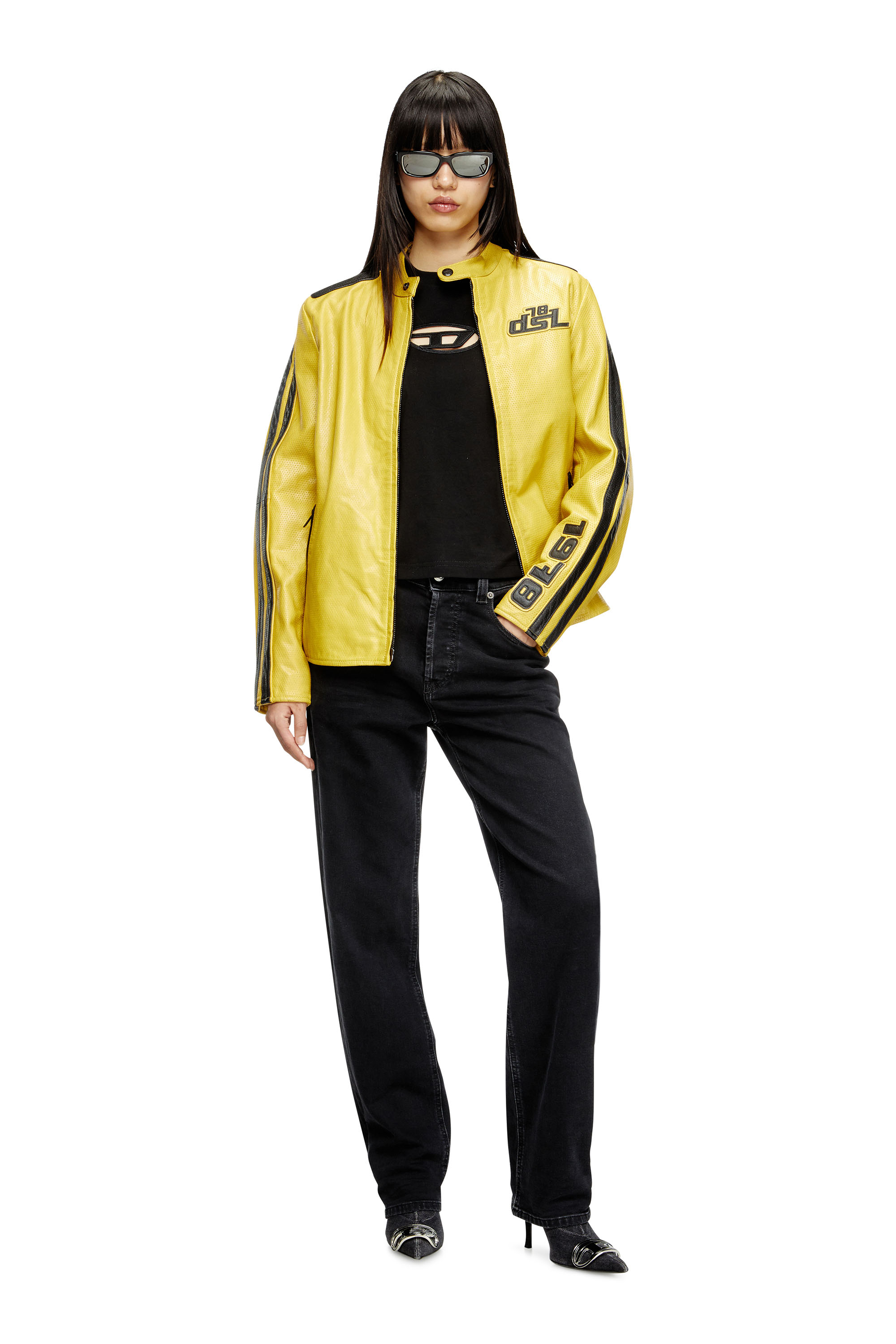 Diesel - T-ROWY-OD, Female's Tシャツ in ブラック - 2