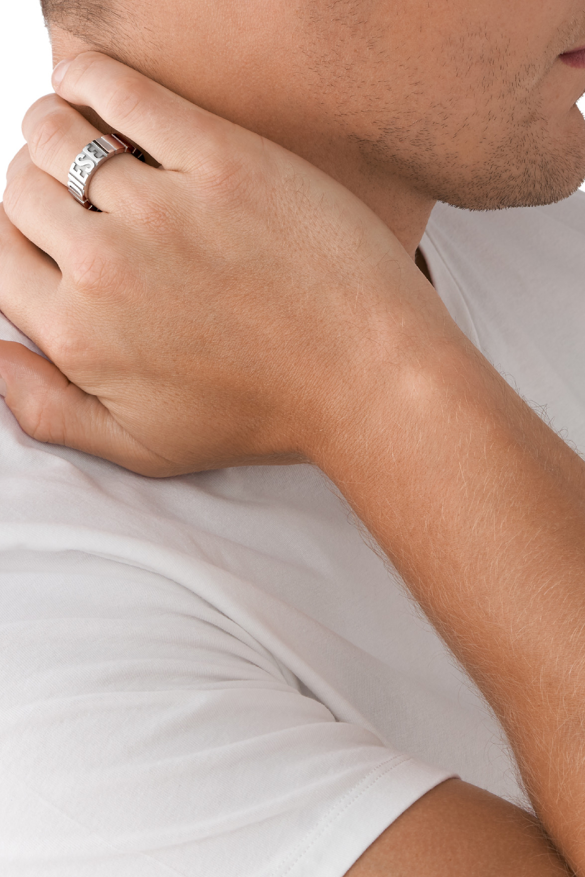 Diesel - DX1390, Male's リング in シルバー - 4