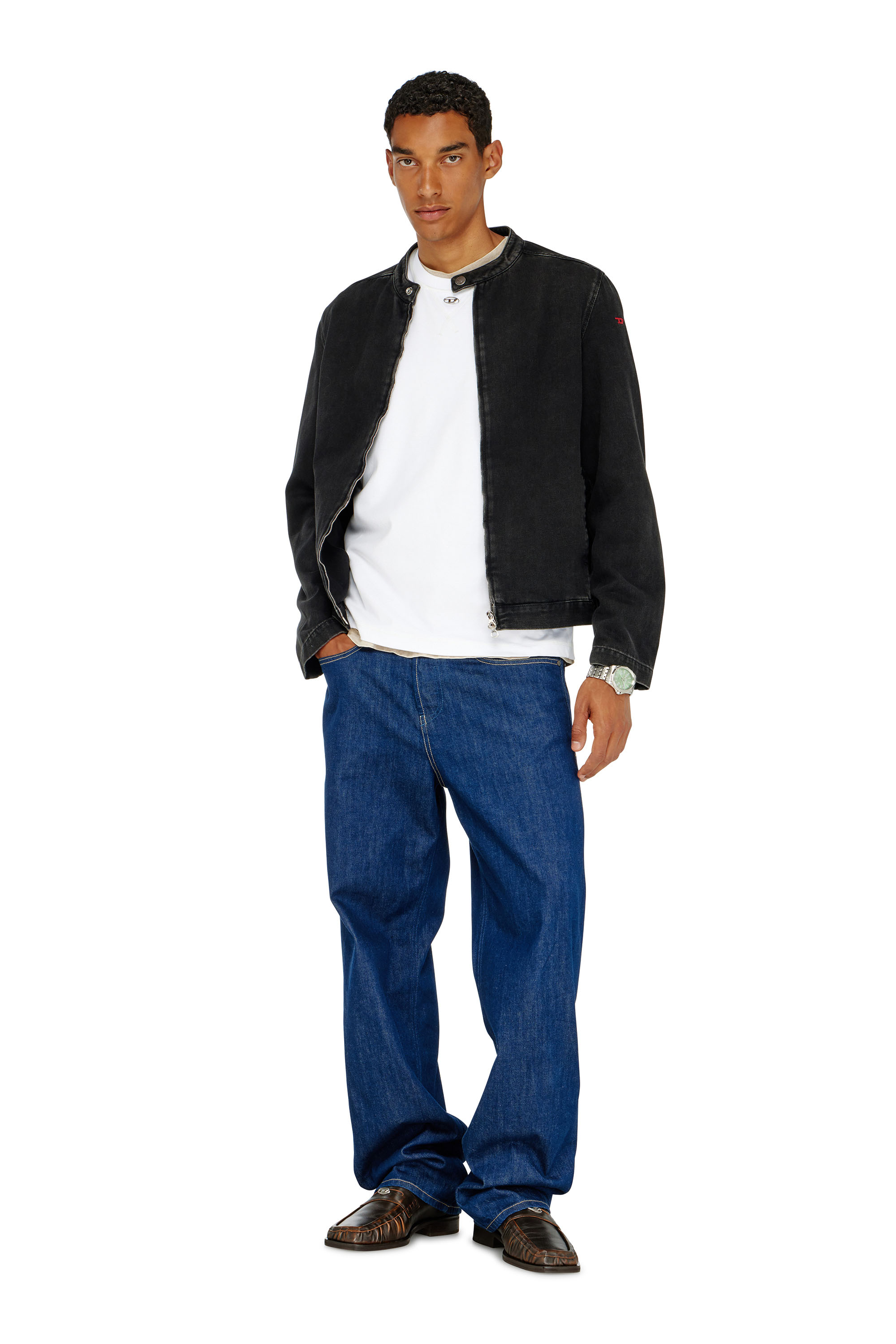 Diesel - T-MADJUST-TR, Male's Tシャツ in ホワイト - 1