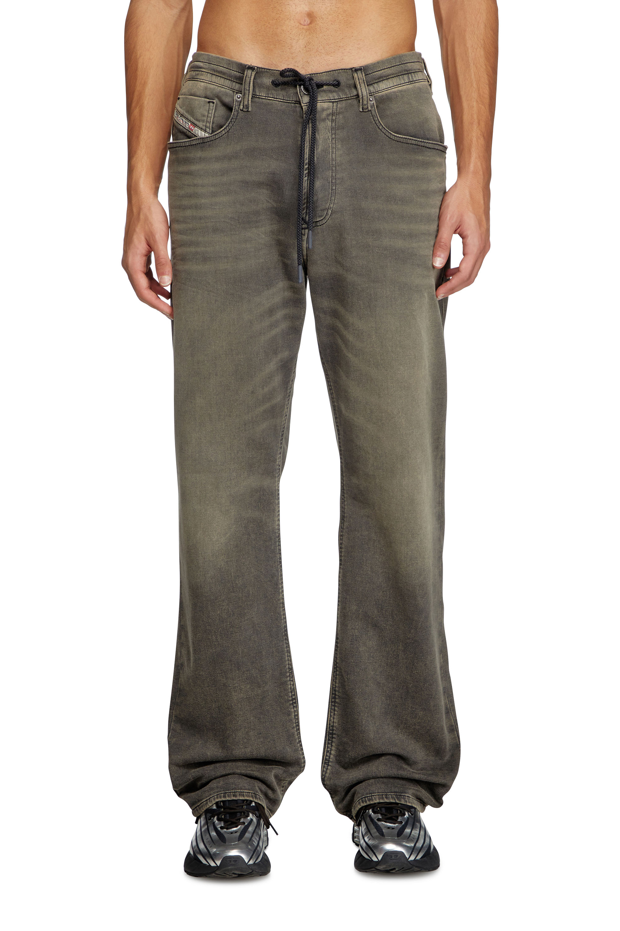 Diesel - Male's Relaxed 2080 D-Reel Joggjeans® 068PD, ライトグレー - 3