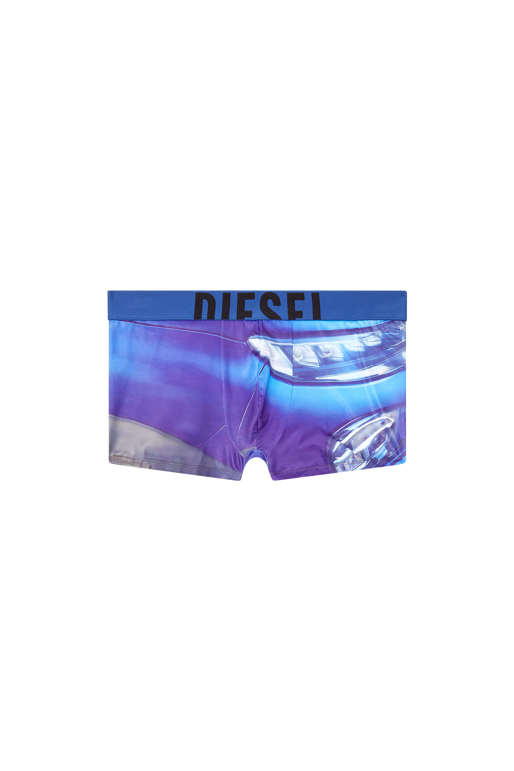 Diesel - DAMIEN-D-POP-40, Male's Boxer briefs with Pop print in ブルー - 4