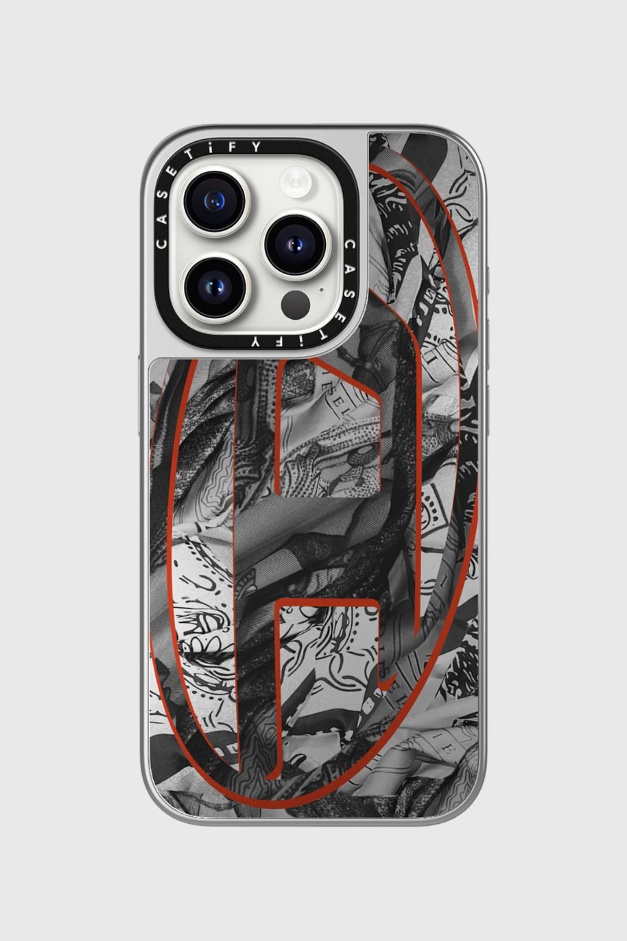 Diesel - 60336 CASETIFY MOULDED CASE, Unisex's IPHONE 15 PRO in マルチカラー/ブロック - 5