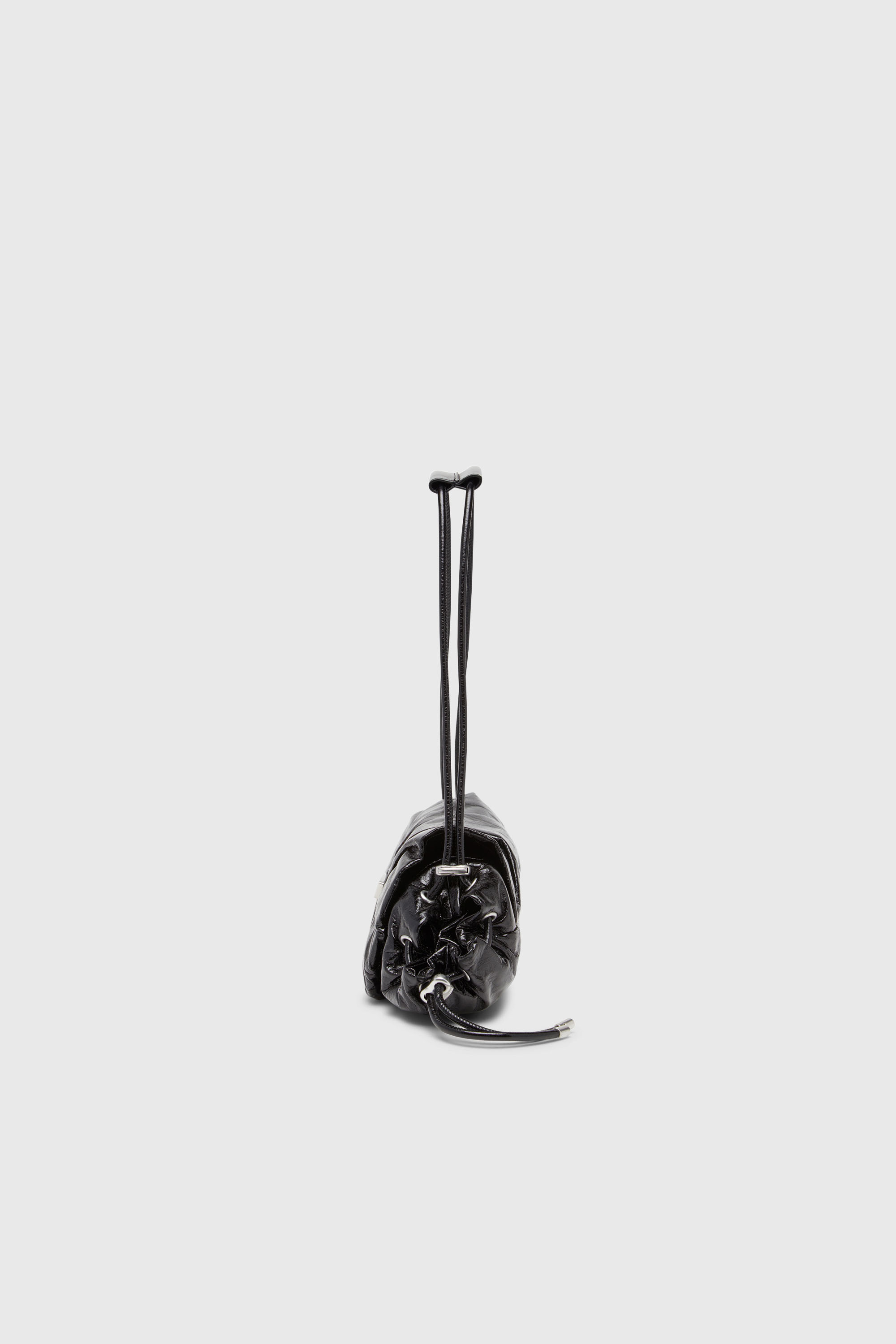 Diesel - SCRUNCH-D SHOULDER S, Female's ショルダーバッグ in ブラック - 4
