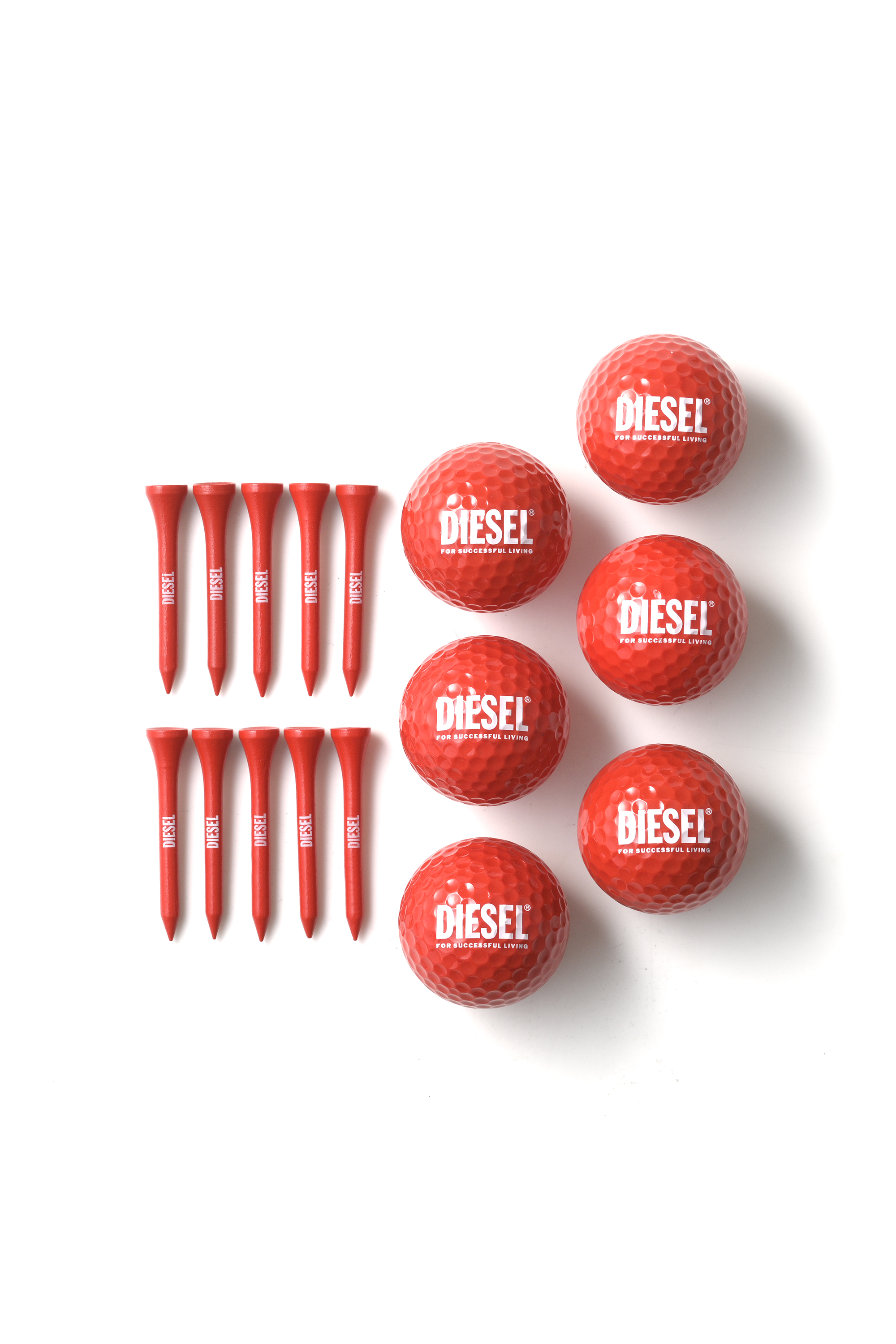 Diesel - GOLF BALL SET, Unisex's GOLF BALL SET in レッド - 2