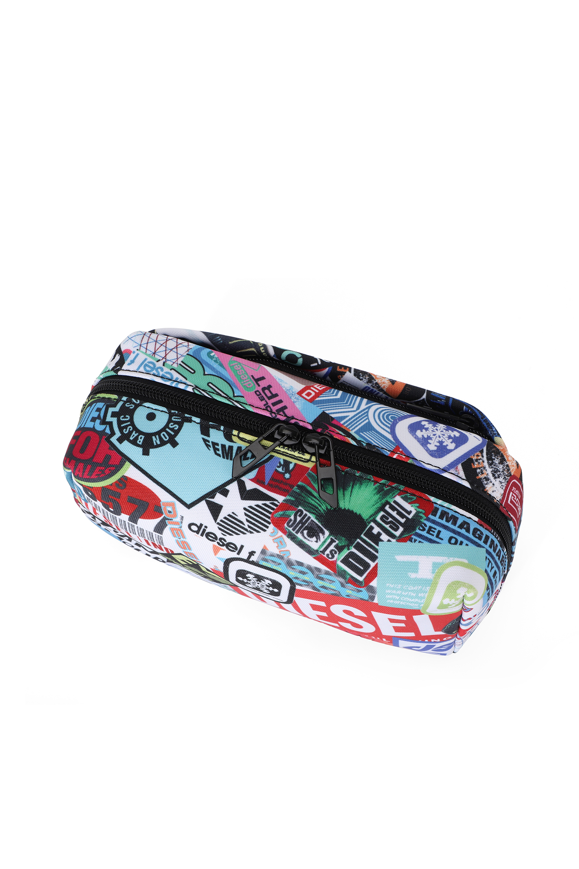Diesel - DIESEL PC PRINTED BEAUTY CASE-STICKERS-, Unisex's Beauty case with stickers in マルチカラー - 5