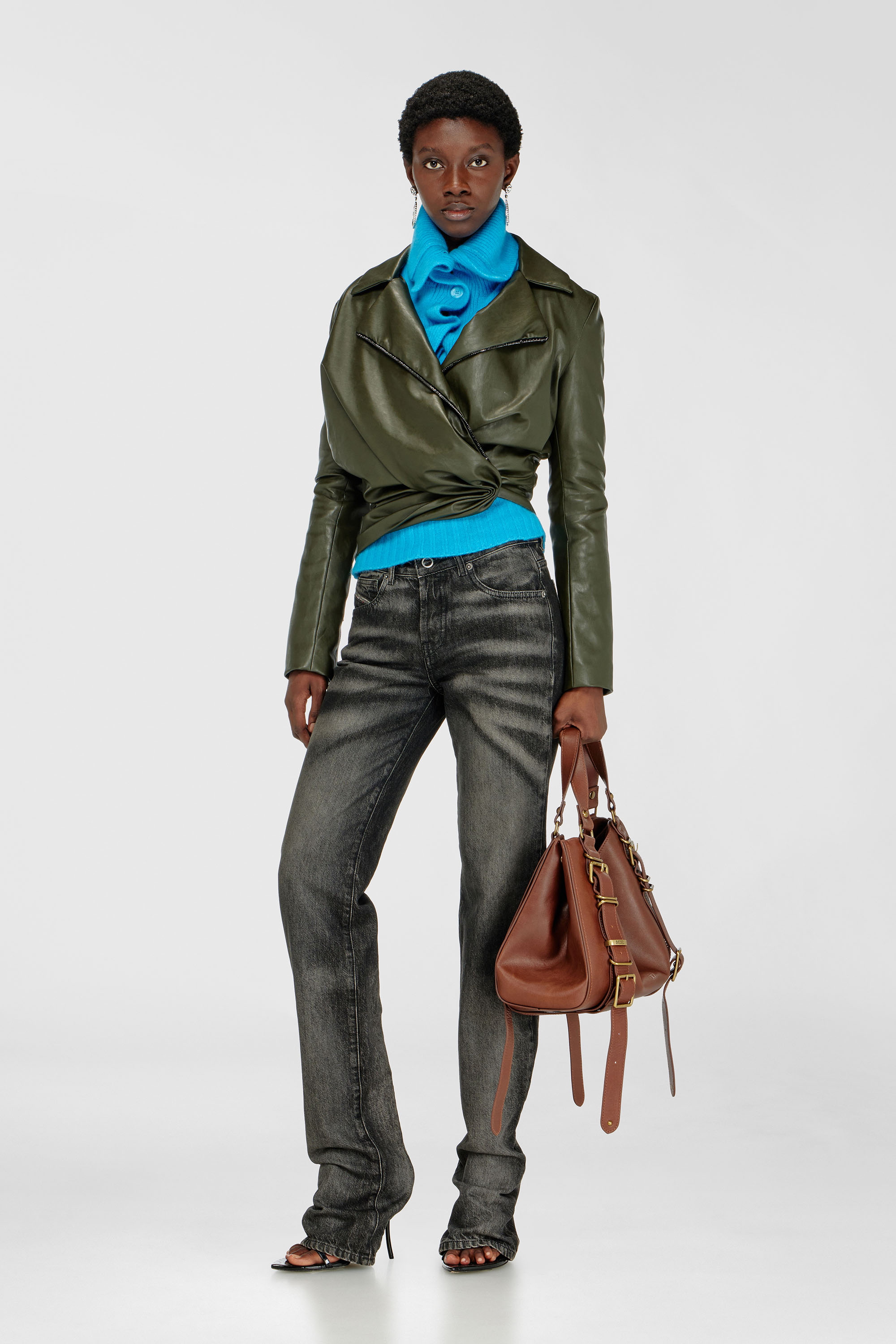 Diesel - Female's Regular Jeans D-Heel 09R33, ブラック/ダークグレー - 2