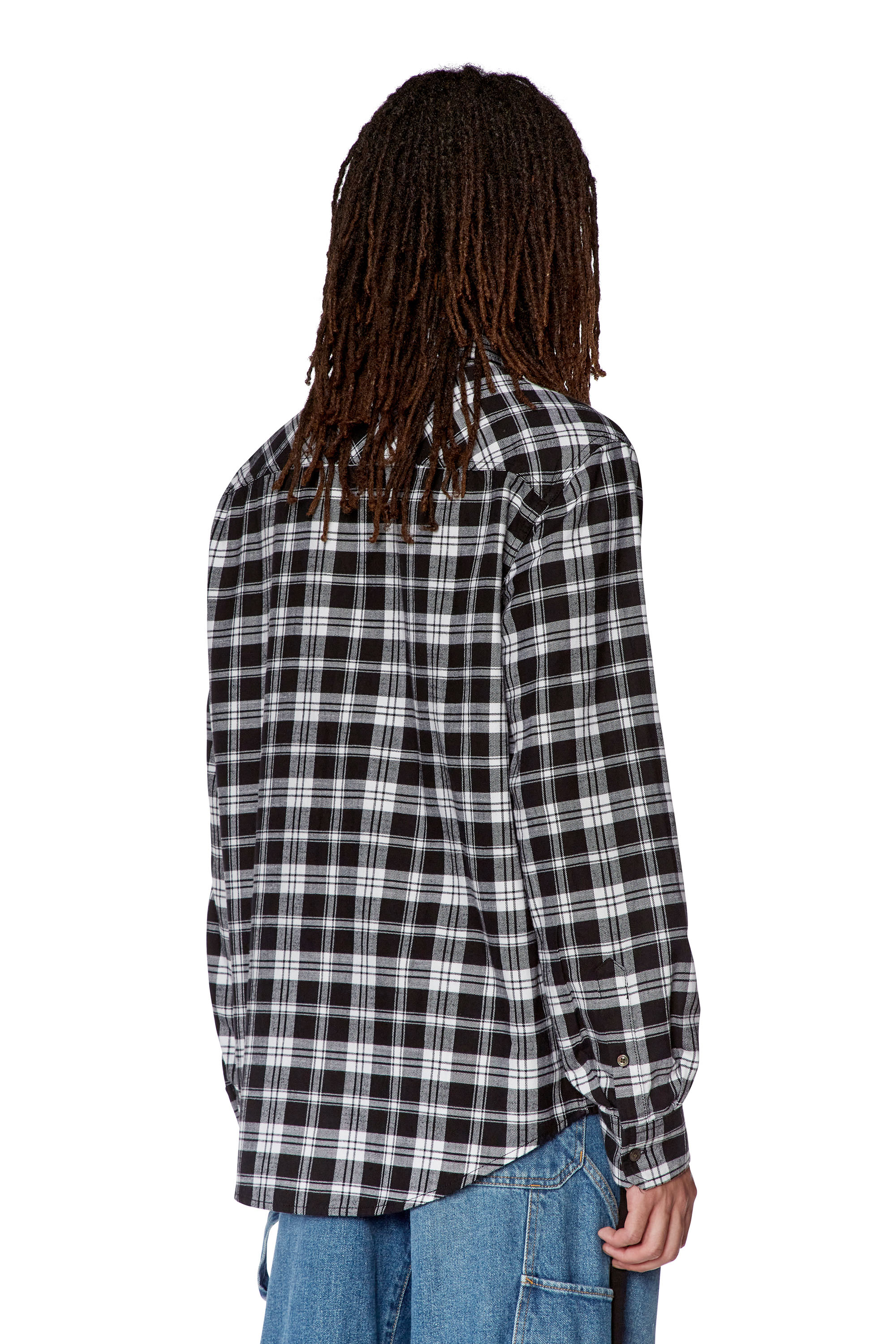 Diesel - S-UMBE-CHECK-NW, ブラック/ホワイト - Image 2