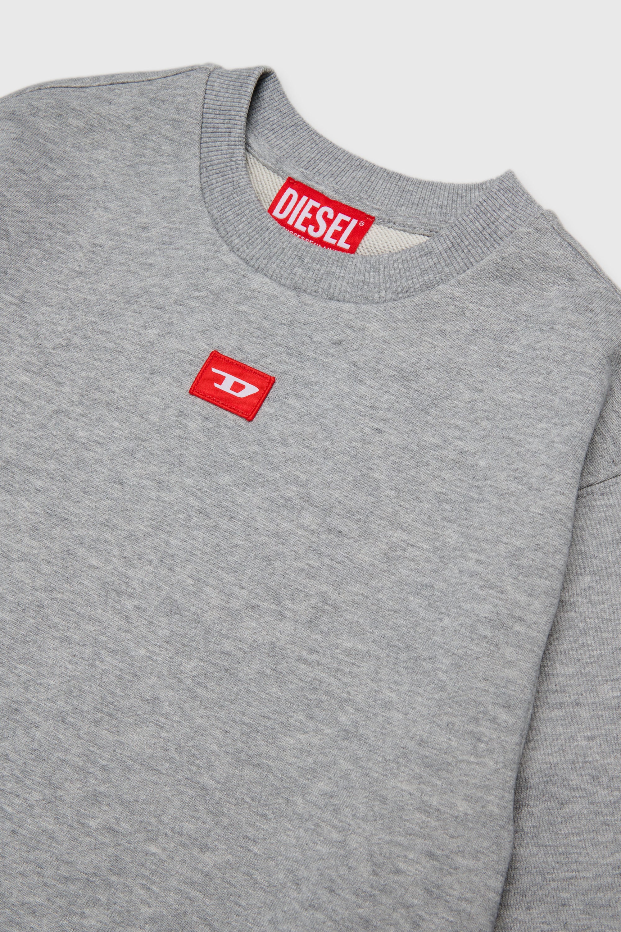 Diesel - SXGIN OVER, Unisex's スウェット in グレー - 3