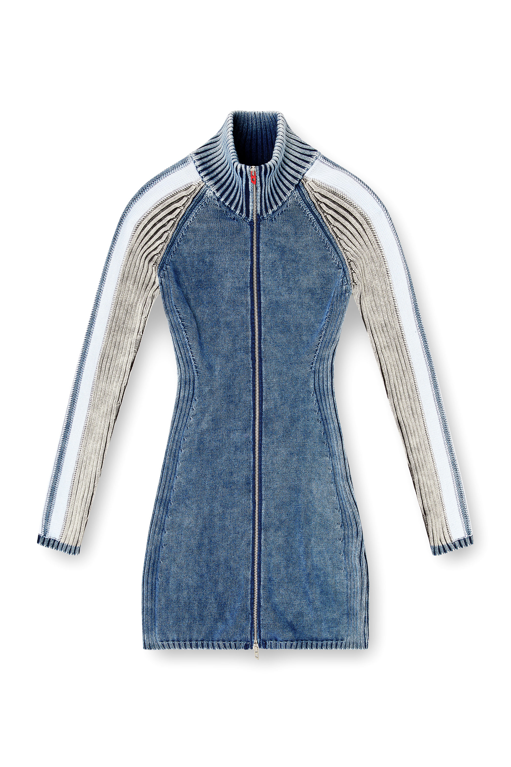 Diesel - M-ESTELLE, Female's ニットドレス in ブルー - 2