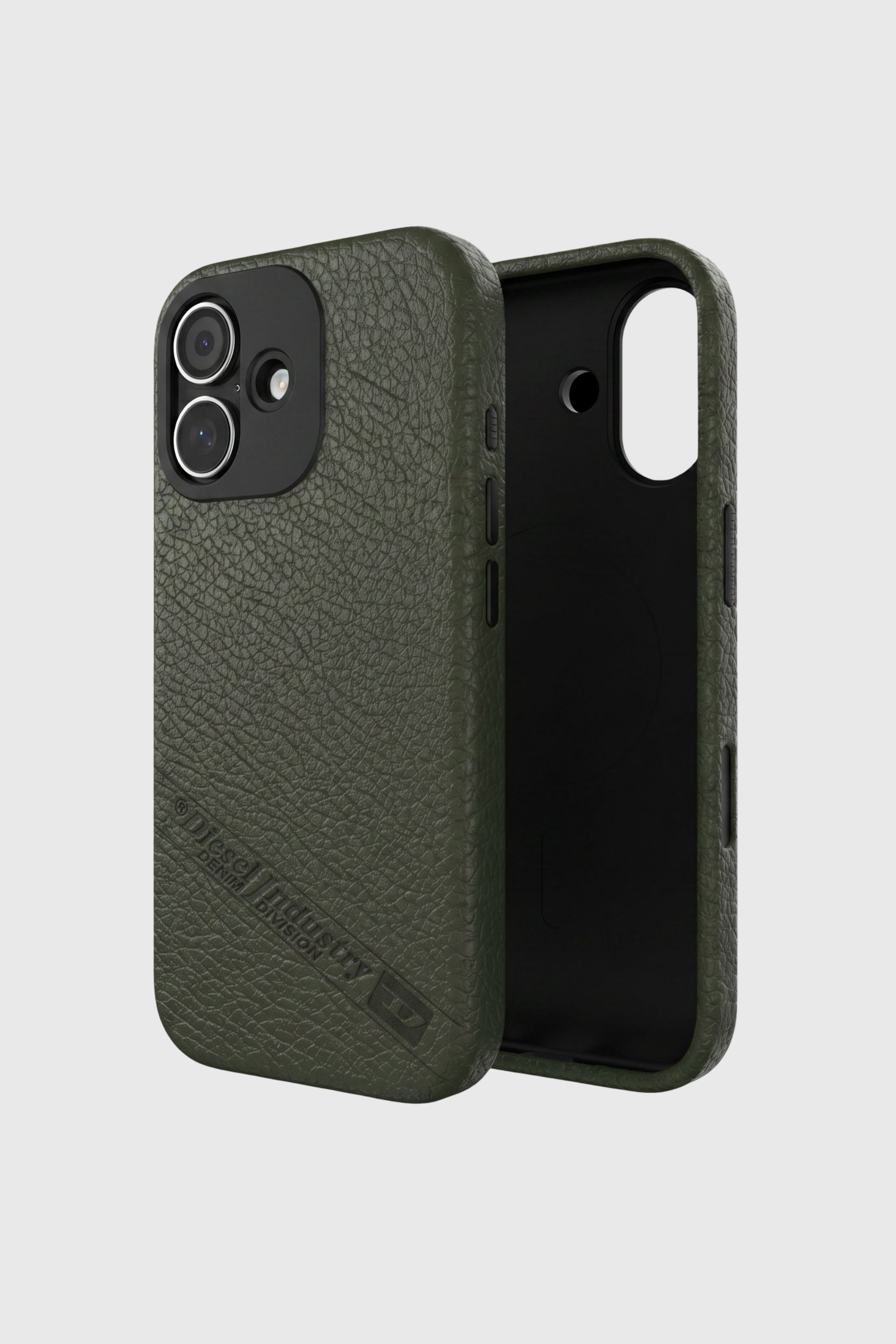Diesel - 60646 MOULDED CASE, Unisex's Flag D case with MagSafe for iPhone 17 in ダークグリーン - 1