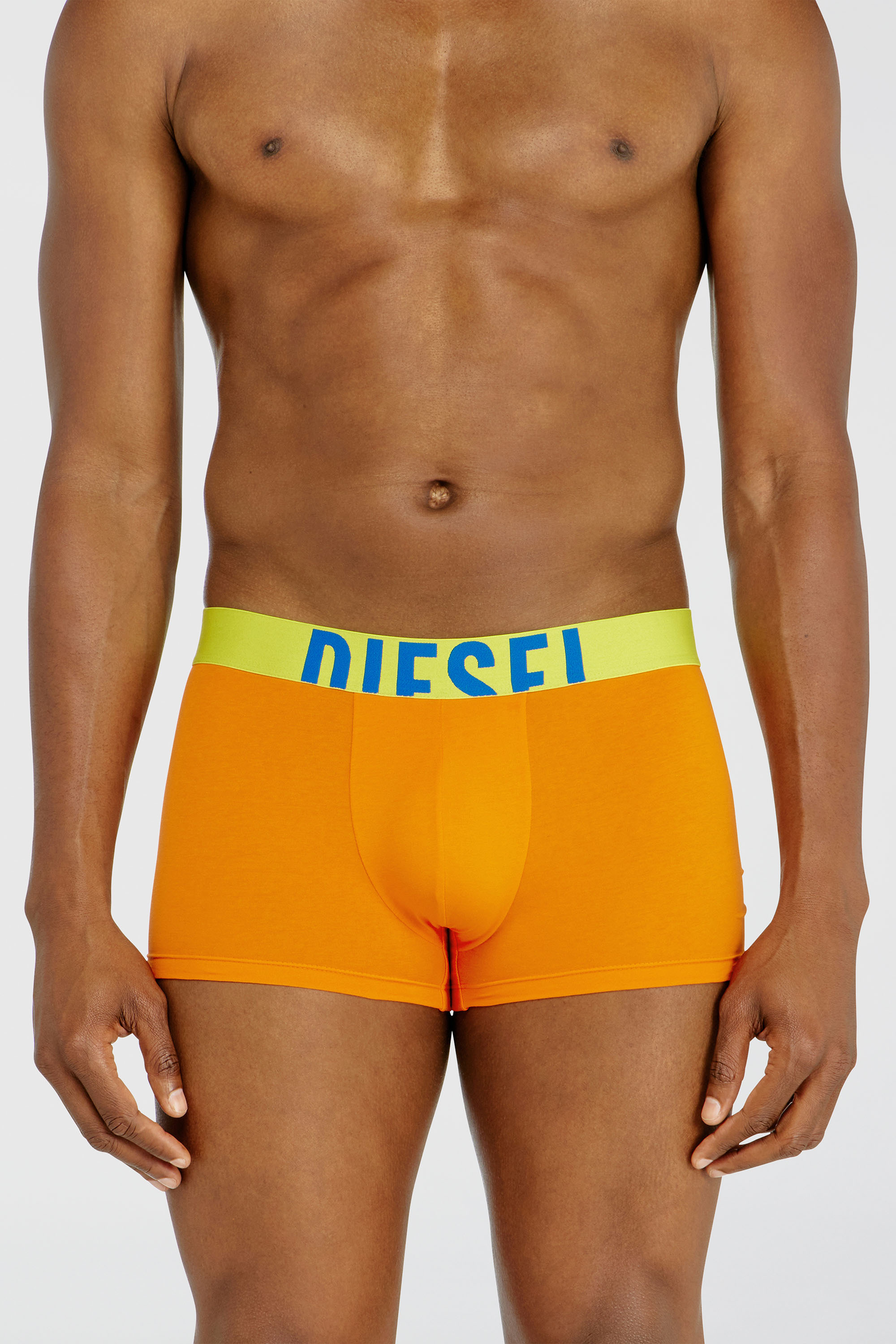 Diesel - DAMIEN-D-POP-3PACK-40, Male's ボクサーパンツ 3枚パック in オレンジ/イエロー - 3