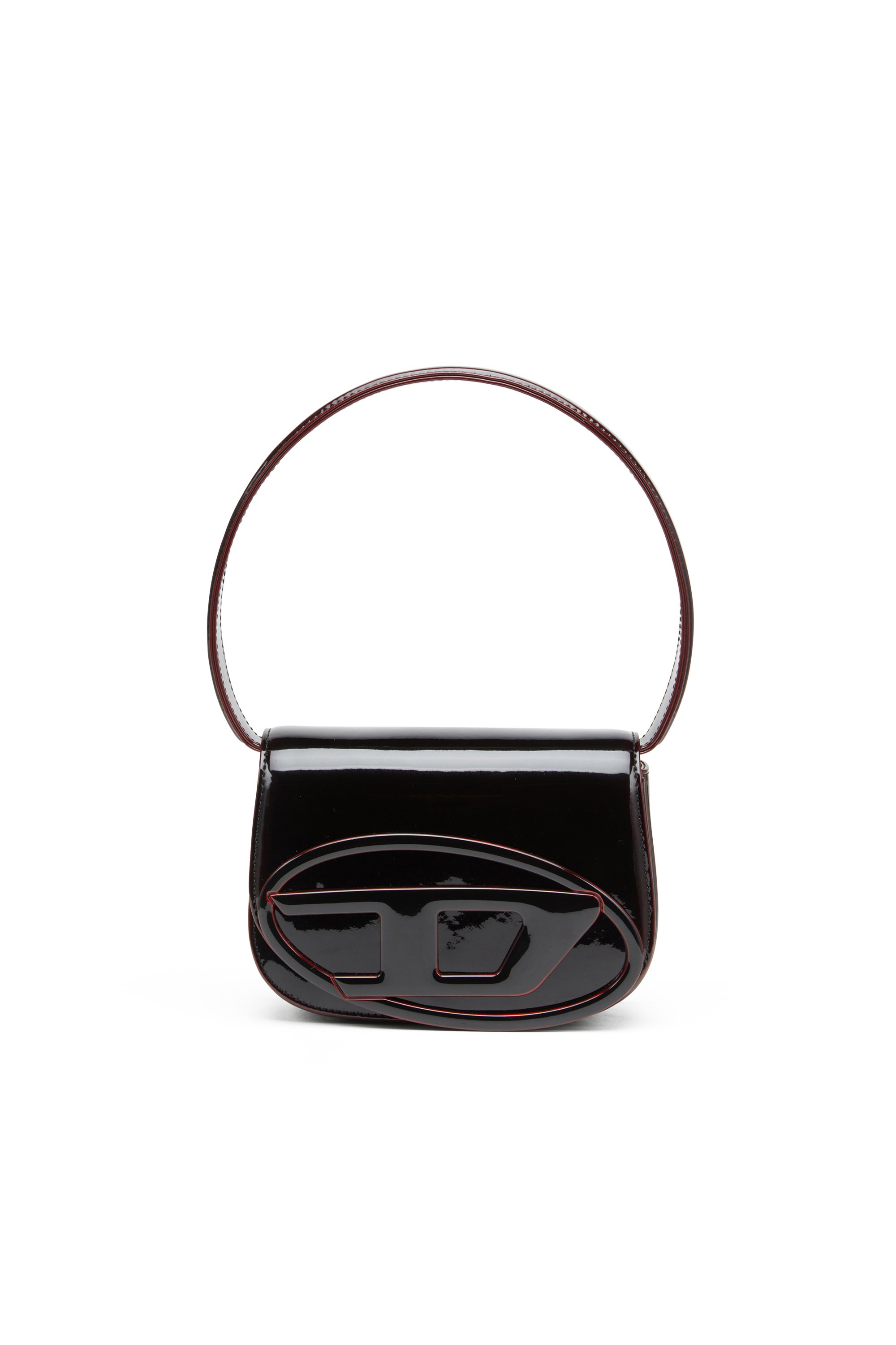 Diesel - 1DR, Female's 1DR-Iconic 1DR bag in liquid PU in バーガンディー - 2