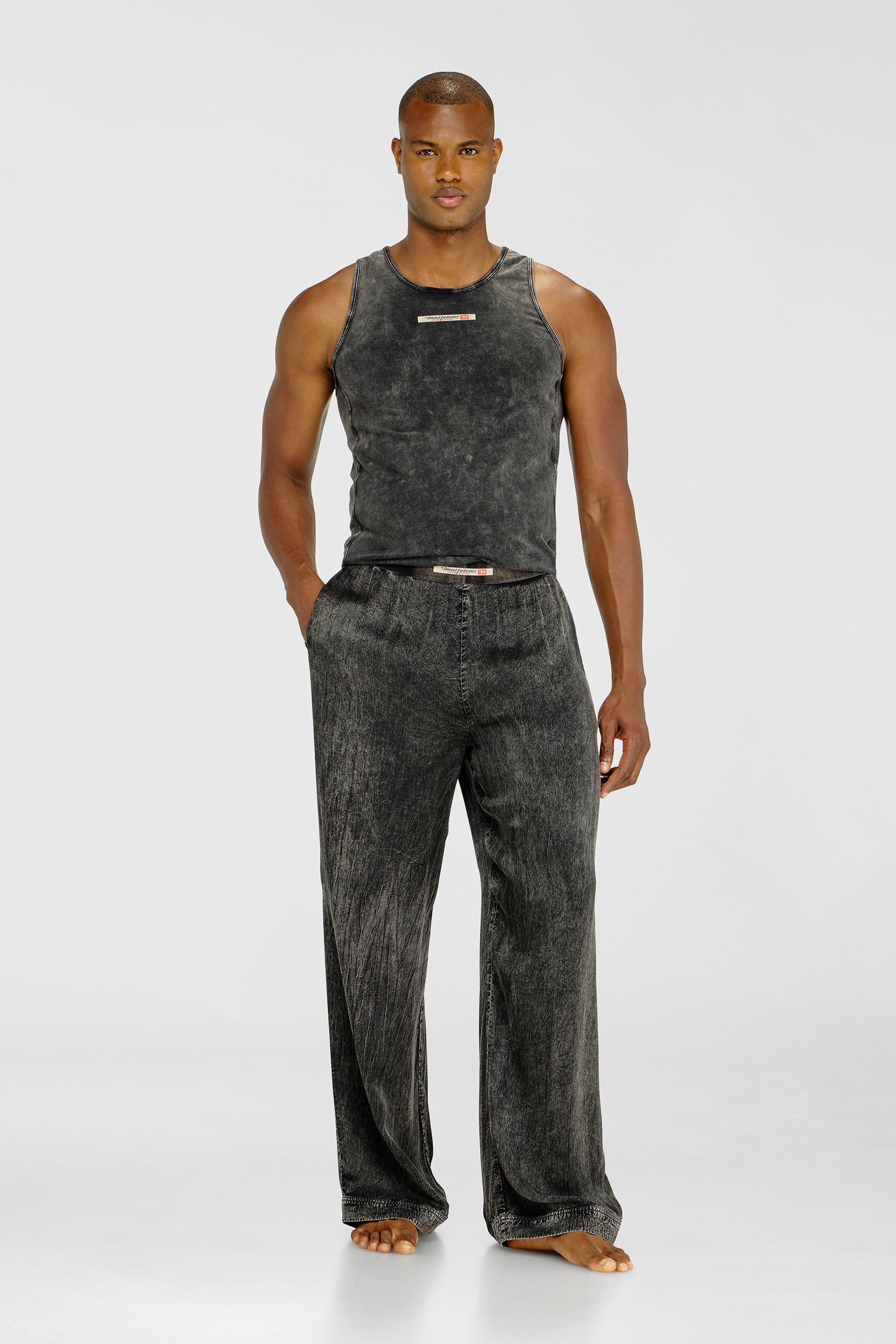 Diesel - ZAYNE-DNM, Male's ロングパンツ in ダークグレー - 2