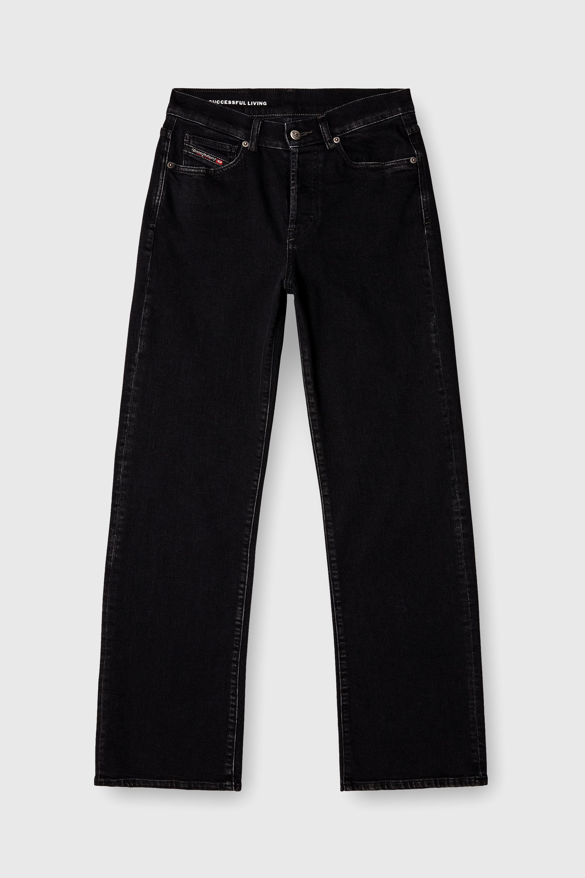 Diesel - Female's Regular Jeans 1971 D-Sent 09N89, ブラック/ダークグレー - 2