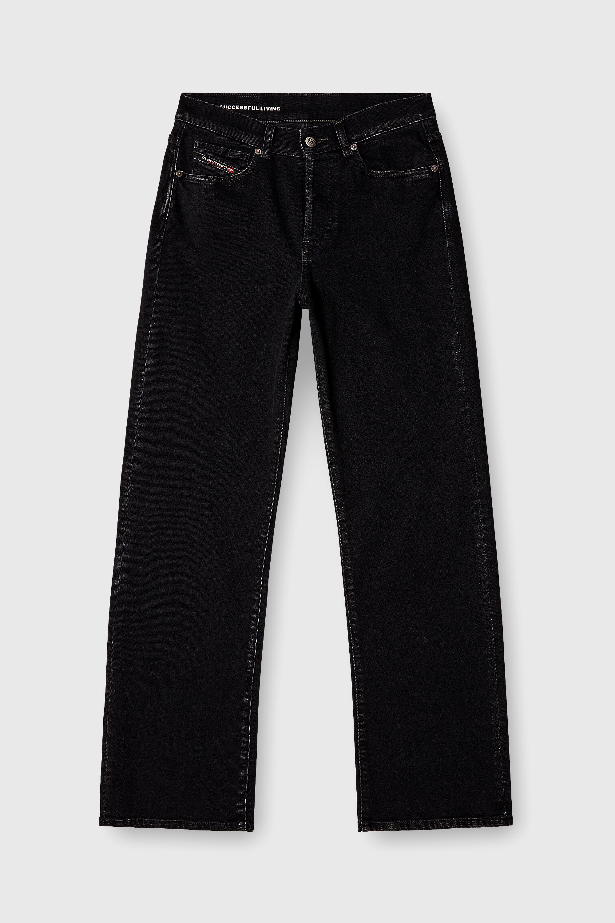 Diesel - Female's Regular Jeans 1971 D-Sent 09N89, ブラック/ダークグレー - 4